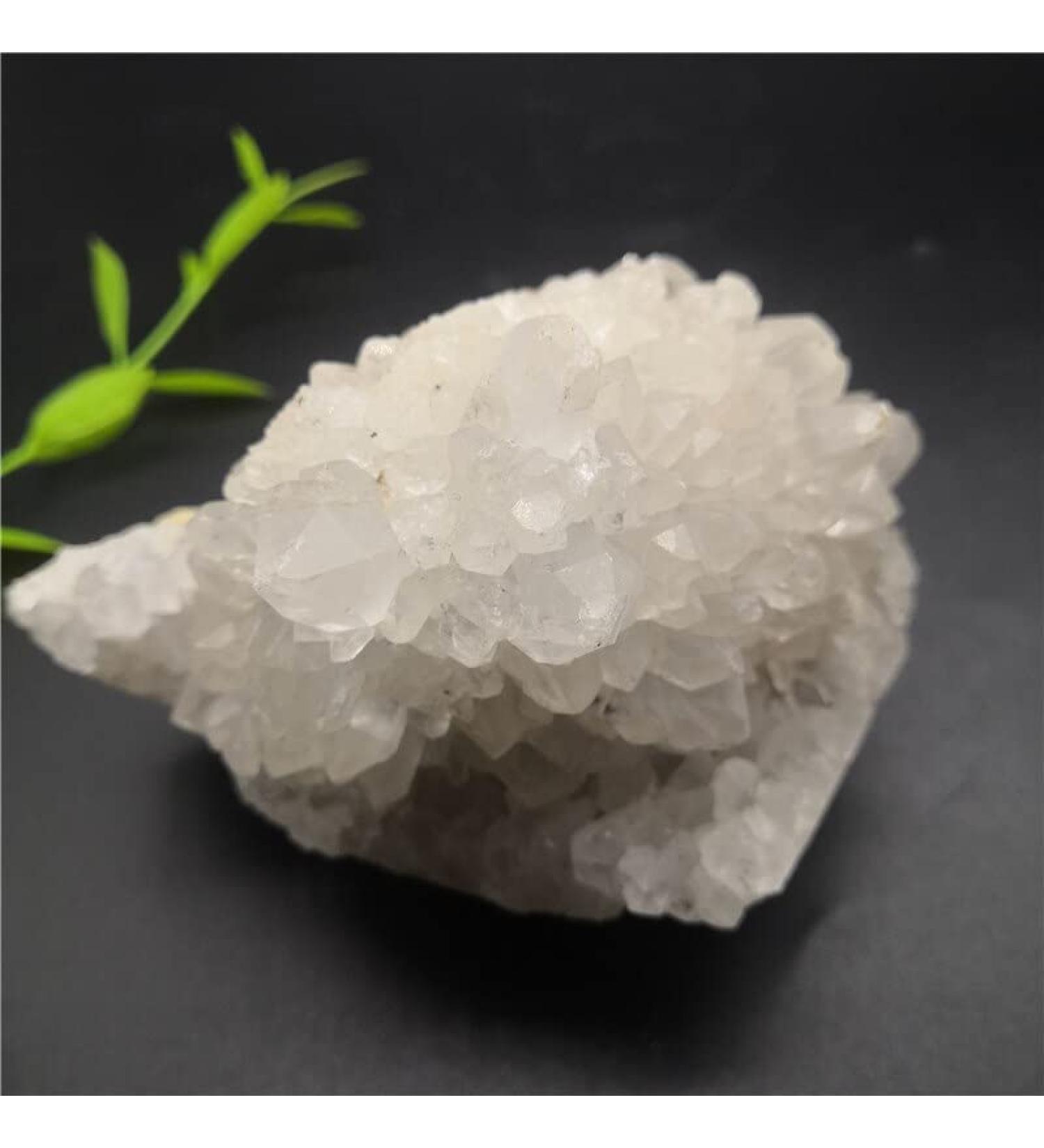 595g Natural Stone red Crystal Quartz Crystal Cluster Ornaments White Quartz Cluster Crystal Specimen - Buy Online on GoSupps.com