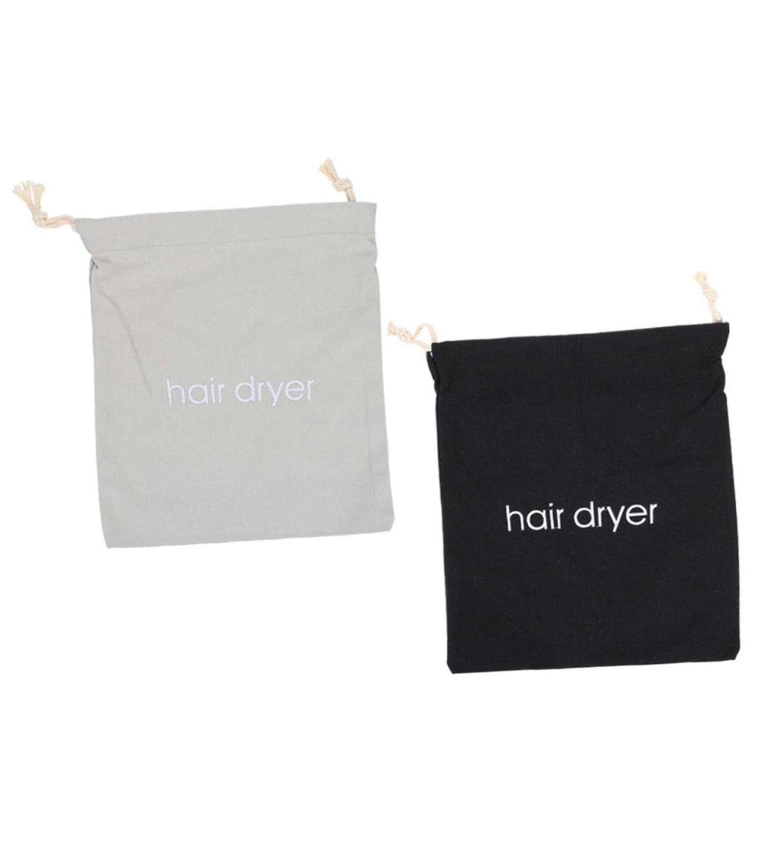 Baluue 2pcs Hair Dryer Storage Bag Hair Dryer Holder Bag Organizer for Traveling Cloth Storage Bag Fabric - Buy Online on GoSupps.com