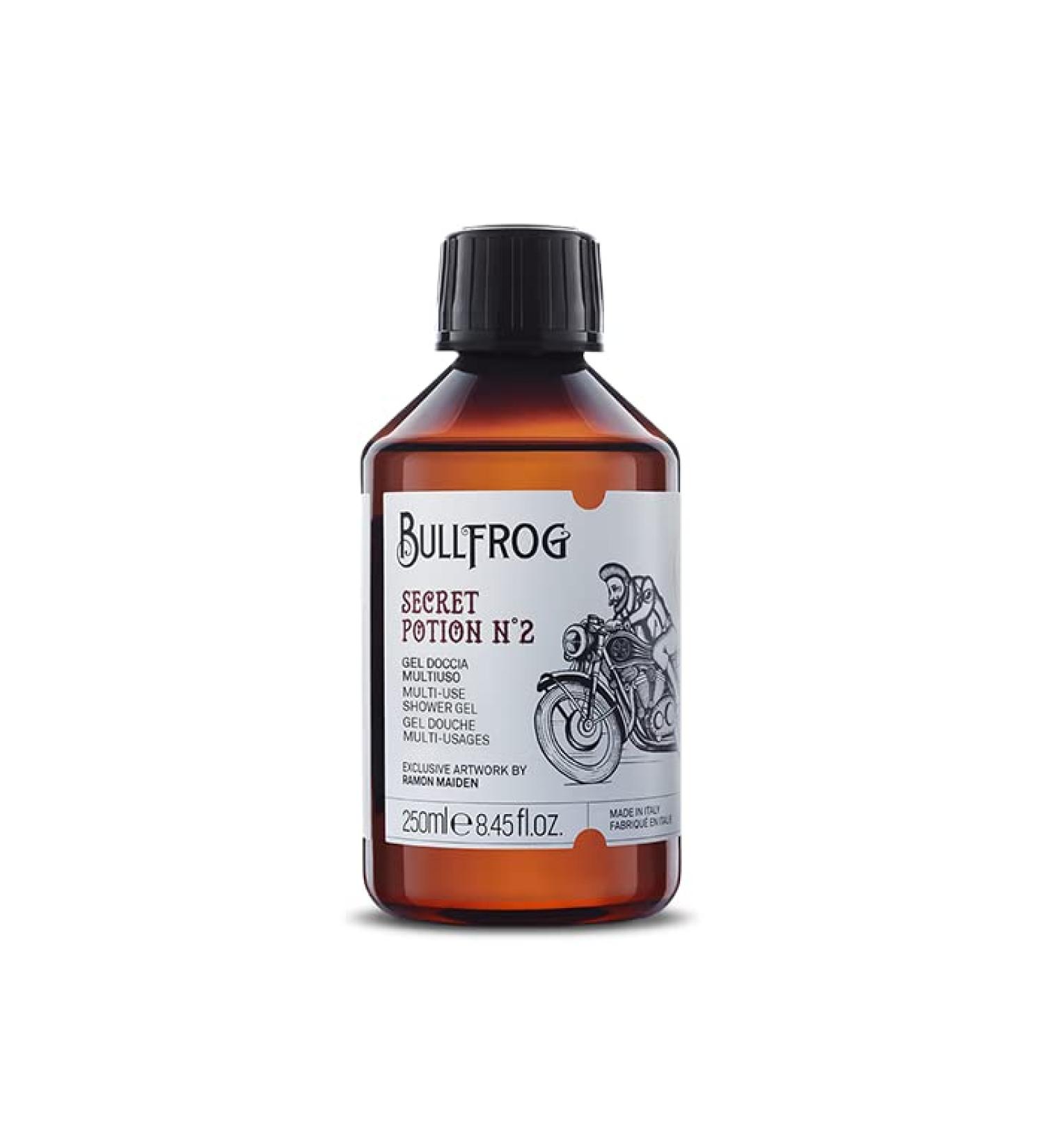 Bullfrog Secret Potion N.2 Multi-Action Shower Gel (250ml) - Buy Online on GoSupps.com