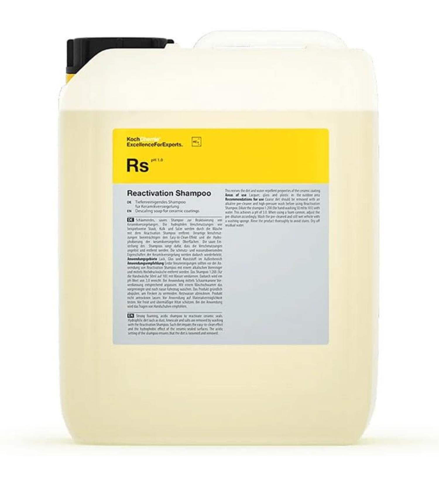 COOKING CHEMISTRY KOCH CHEMIE Reactivation Shampoo Reactivating Shampoo For Coatings 5L - Buy Online on GoSupps.com