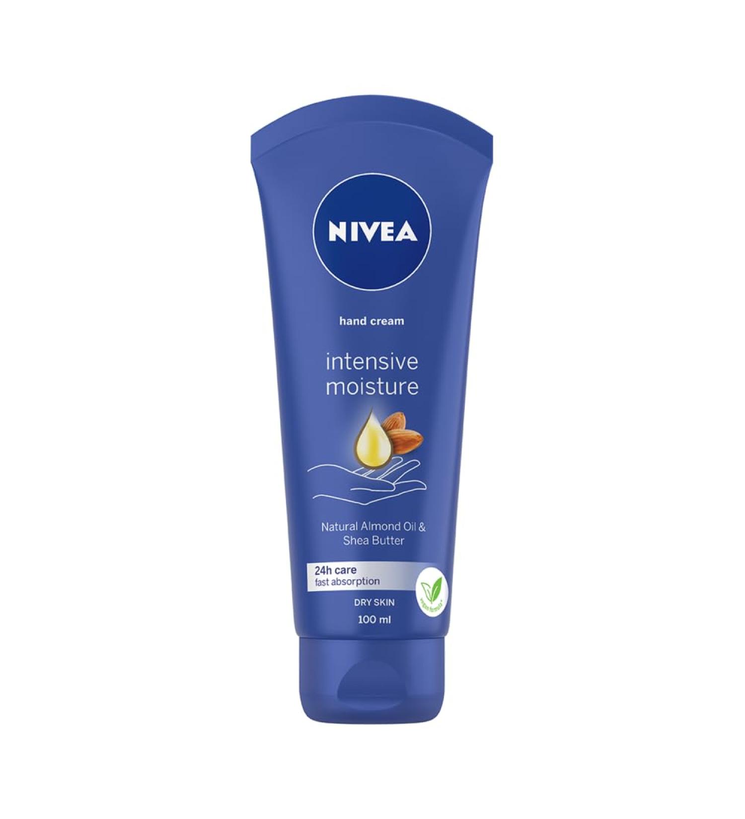 Beiersdorf AG NIVEA Intense Hydrating Hand Cream with almond oil and shea butter 100 ml - Buy Online on GoSupps.com