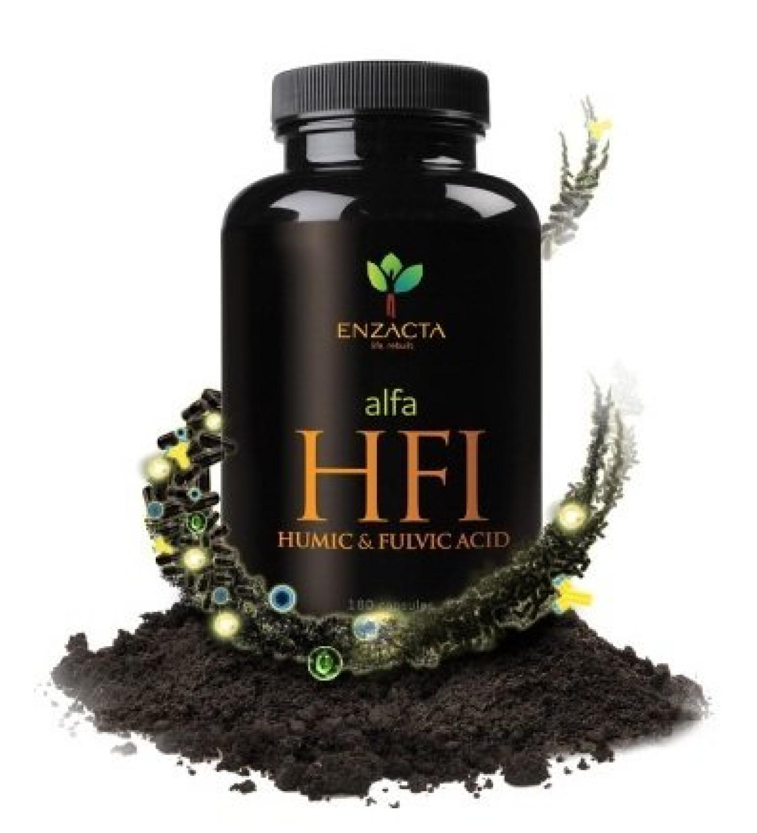 Alfa HFI Humic & Fulvic Acid - 180 Capsules | Premium Organic Supplement for Enhanced Wellness | International Shipping Available - Buy Online on GoSupps.com