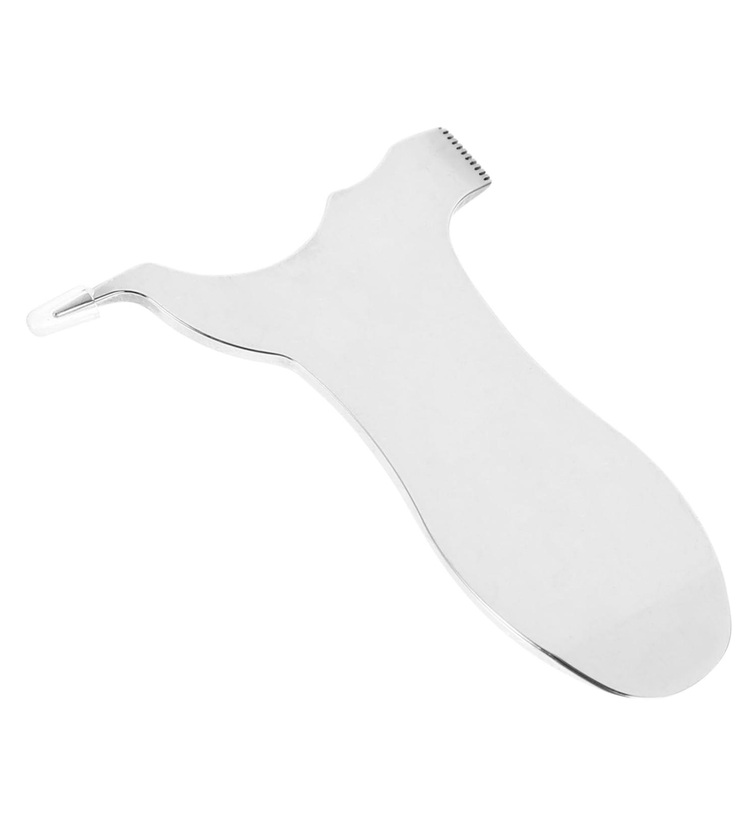 Angoily Cosmetic Bottle Labels Stainless Steel Alphabet Eyelash Brush Assistant Curling Eyelash Comb (Silver T) Tools Supplies Letter Silver Hair Beads - Buy Online on GoSupps.com