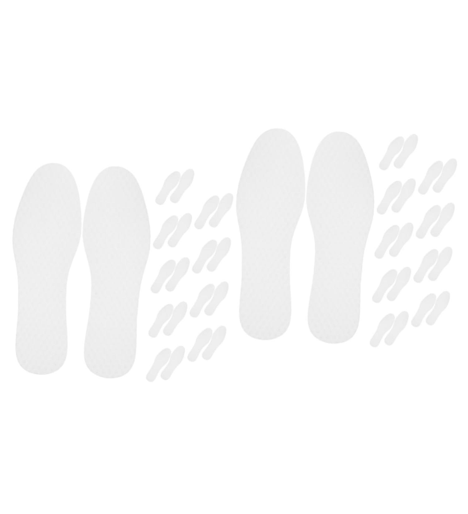 NOLITOY 40 Pairs Sweat-Absorbing Insoles for Men & Women - Thin Replaceable Shoe Inserts & Massaging Liners for Sneakers - Buy Online on GoSupps.com