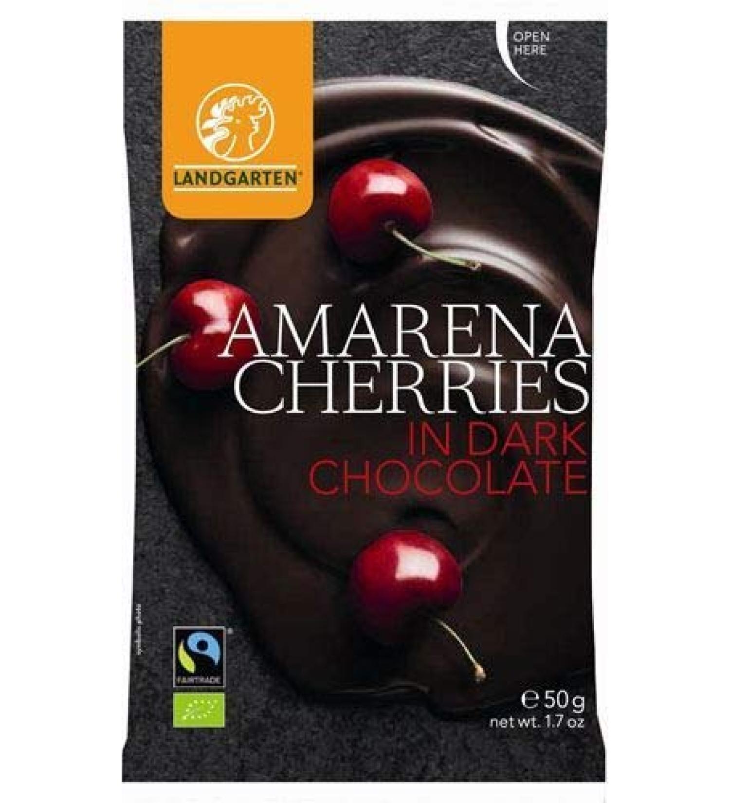 Land garden | Armarena Cherries In Dark Chocolate | 6 x 50g (FR)