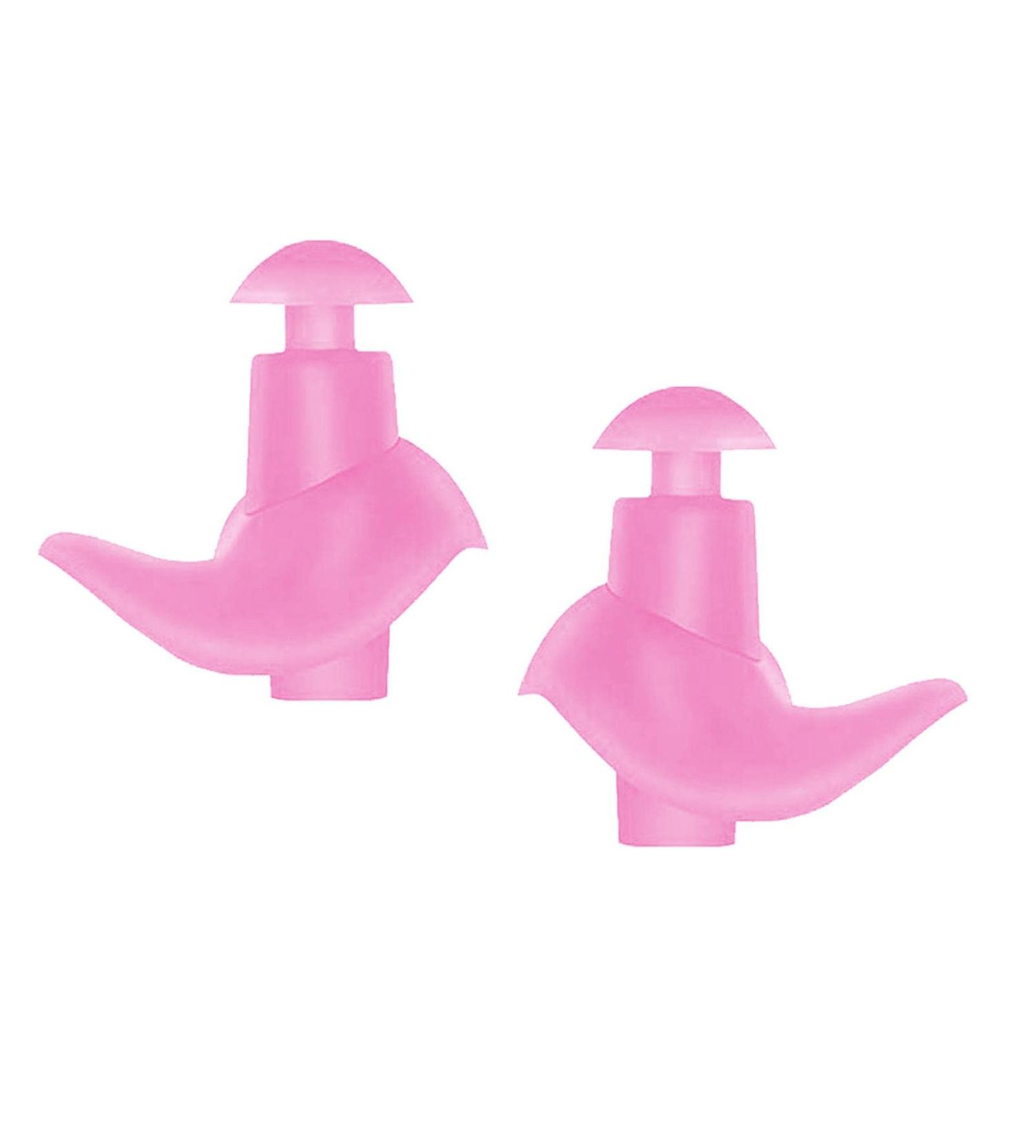 Silicone Screw Earplugs - Reusable and Comfortable Silicone Ear Plugs Suitable for Swimming Showering Bathing Surfing Snorkeling and Other Water Sports Dobooo - Buy Online on GoSupps.com
