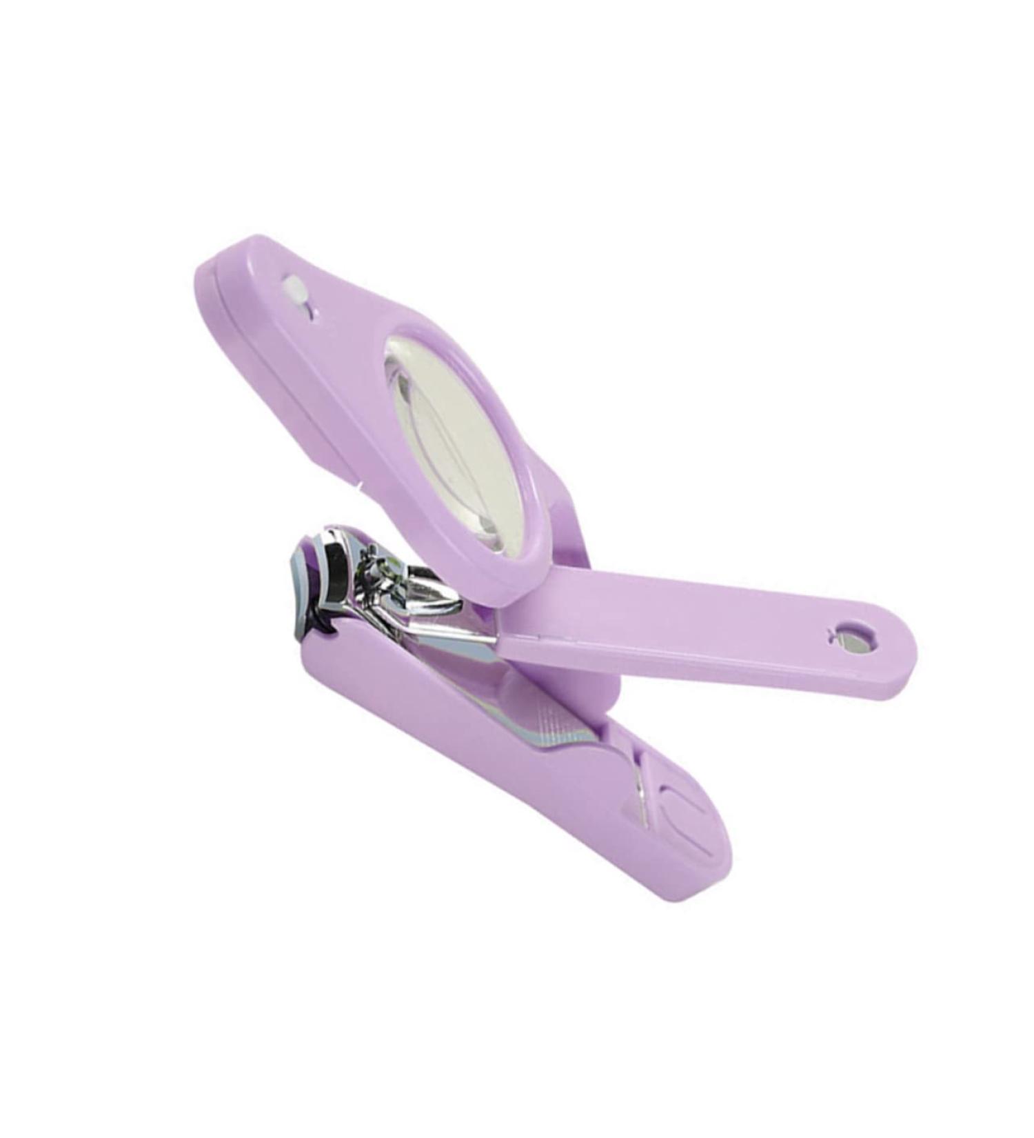 minkissy 1pc Nail Clippers Illuminated Nail Clipper Nail Cutters Portable Nail Trimmer for Baby Puppy Nail Trimmers for Men Pet Nail Clipper Child Purple Stainless Steel Large Slicer 15*4.5*1.6cm Purple - Buy Online on GoSupps.com