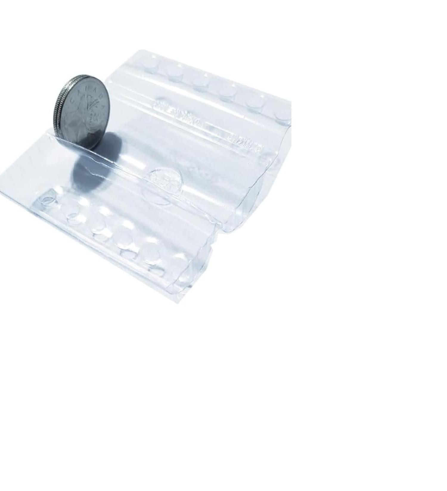 Canadian Coin Wrappers 6 Packages of Quarters 10 units in Each Package