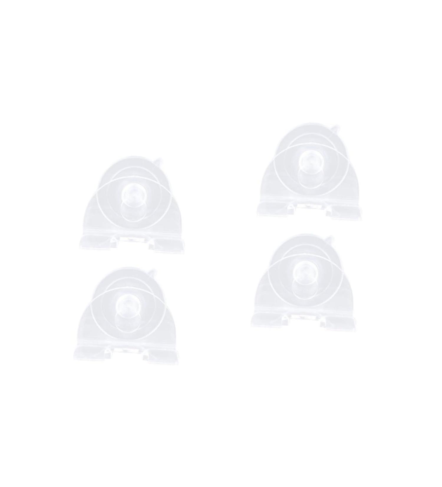 Cabilock 4-Piece Men's Razor Holder Set | Suction Cup Shower Organizer & Towel Hooks | Durable Resin Bathing Accessories - Buy Online on GoSupps.com