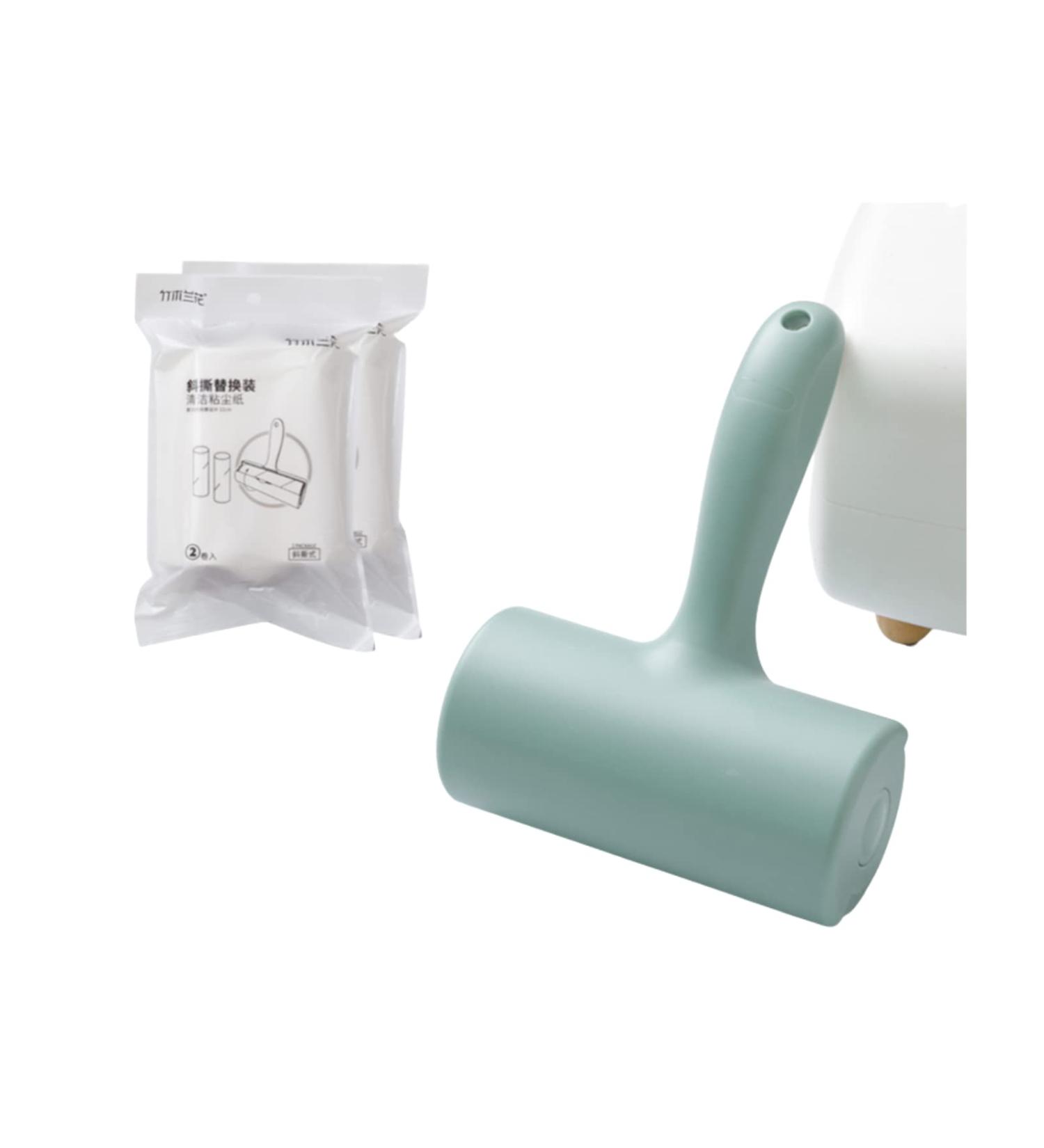 Pet Hair Extra Sticky Lint Roller - 300 Sheets 5 Refills | Fur Removal Tool for Furniture & Clothes (Green - Buy Online on GoSupps.com