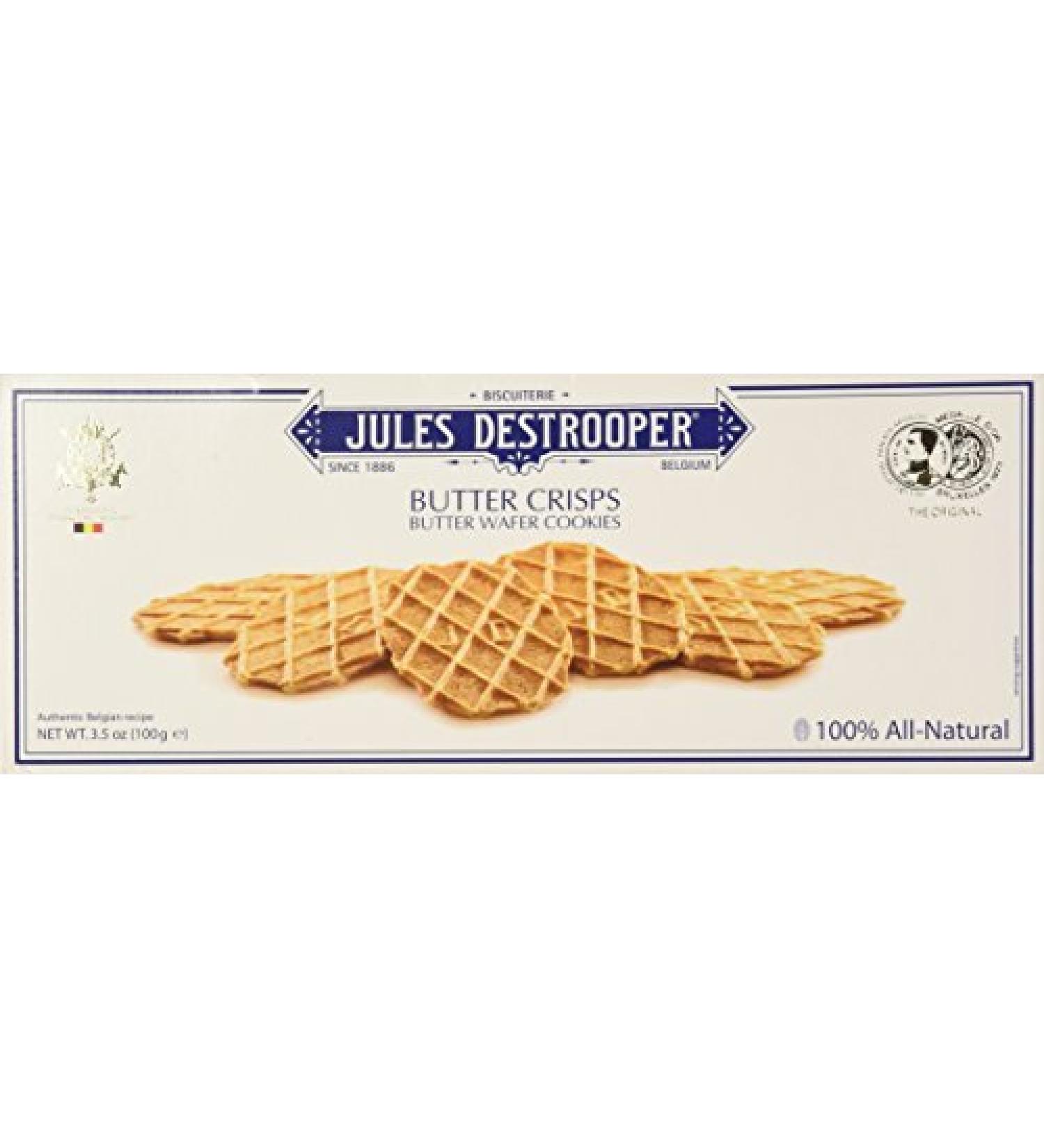 Jules Destrooper Cookie Butter Crisp 3.52 OZ by Jules Destrooper
