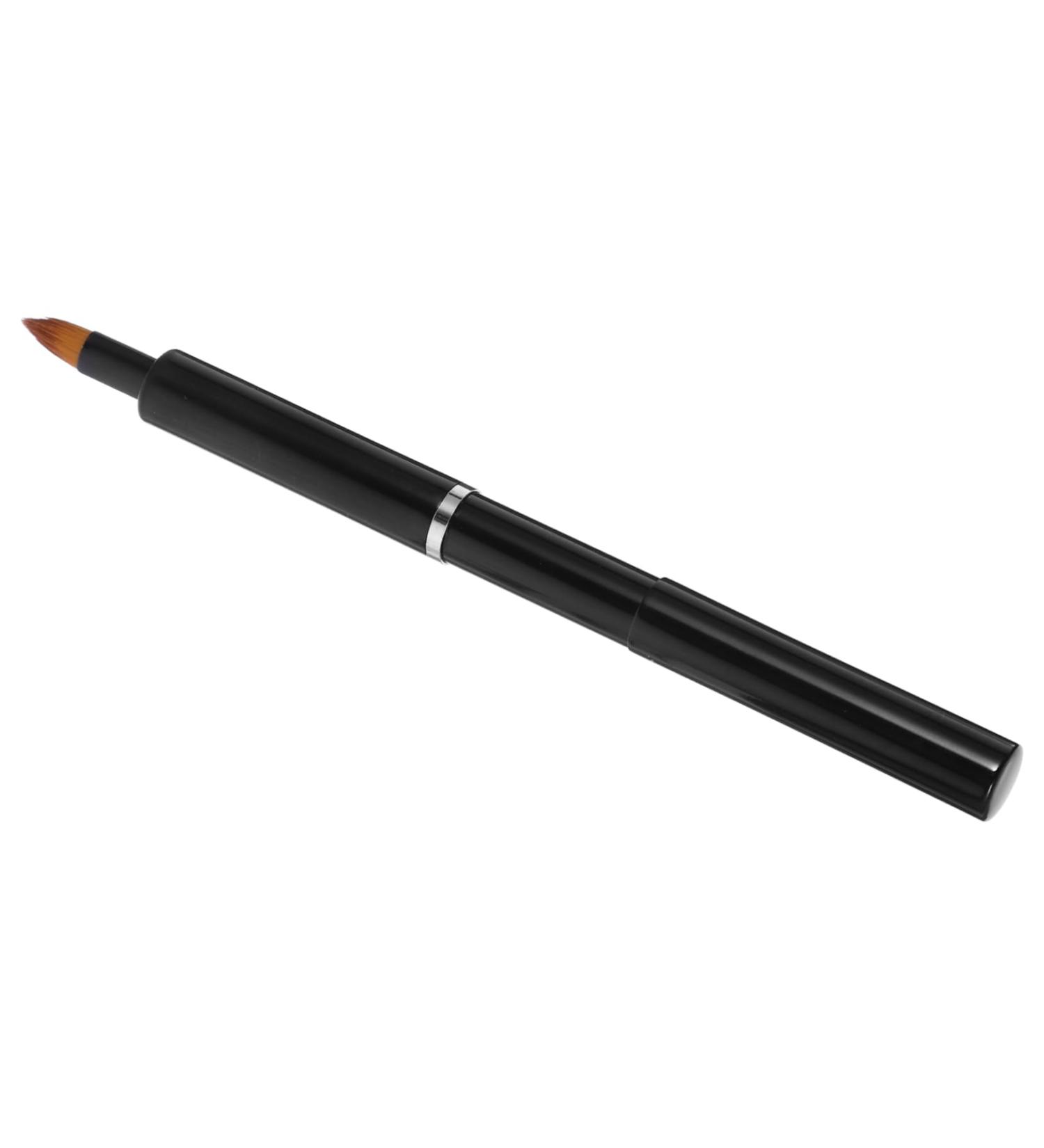 PLAFOPE Portable Lip Brush Lipstick Makeup Brush for Women Lip Balm Applicator Lip Gloss Brush Lip Brush for Women Lip Brush Wand Lip Gloss Applicator Lip Makeup Tools Aluminum 13.40X0.90X0.90CM Black - Buy Online on GoSupps.com