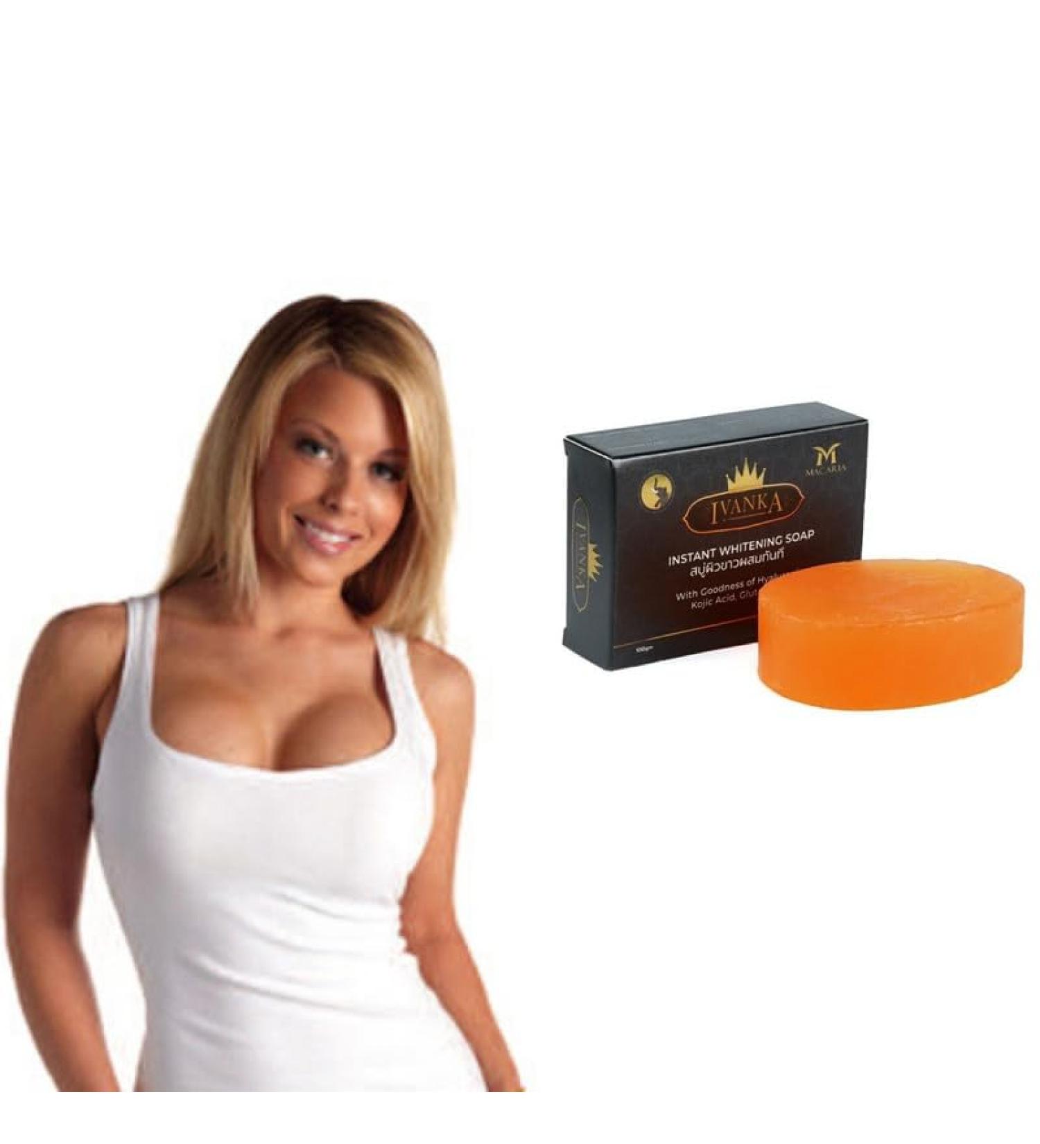  MACARIA Ivanka Instant Whitening Soap Kojic Acid Soap For Skin Whitening For Boys By Bangkok Technology Result Within 2 Minute - Buy Online on GoSupps.com