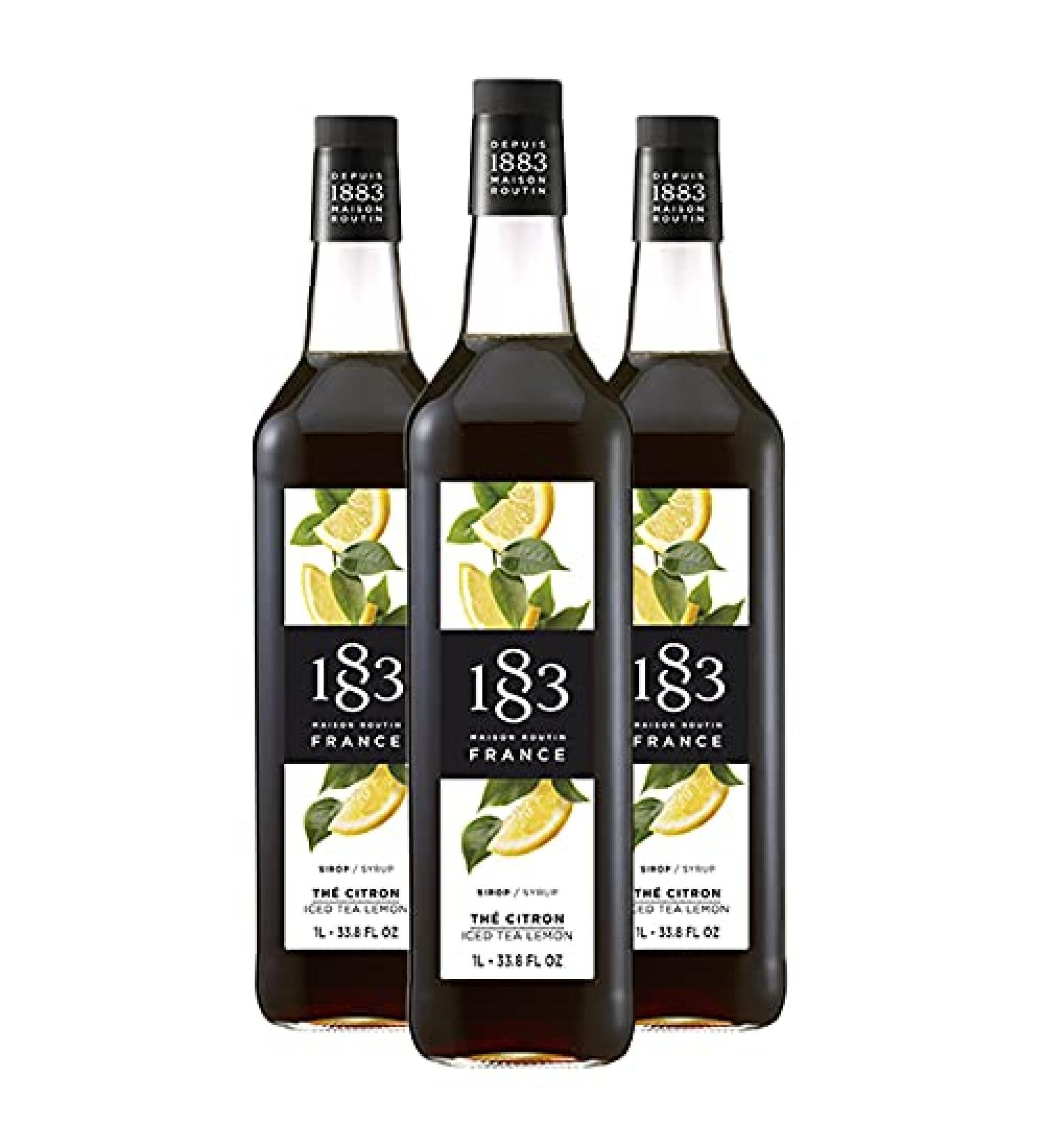 1883 MAISON ROUTIN Maison Routin 1883 Lemon Iced Tea Bags 3 x 1 Litre