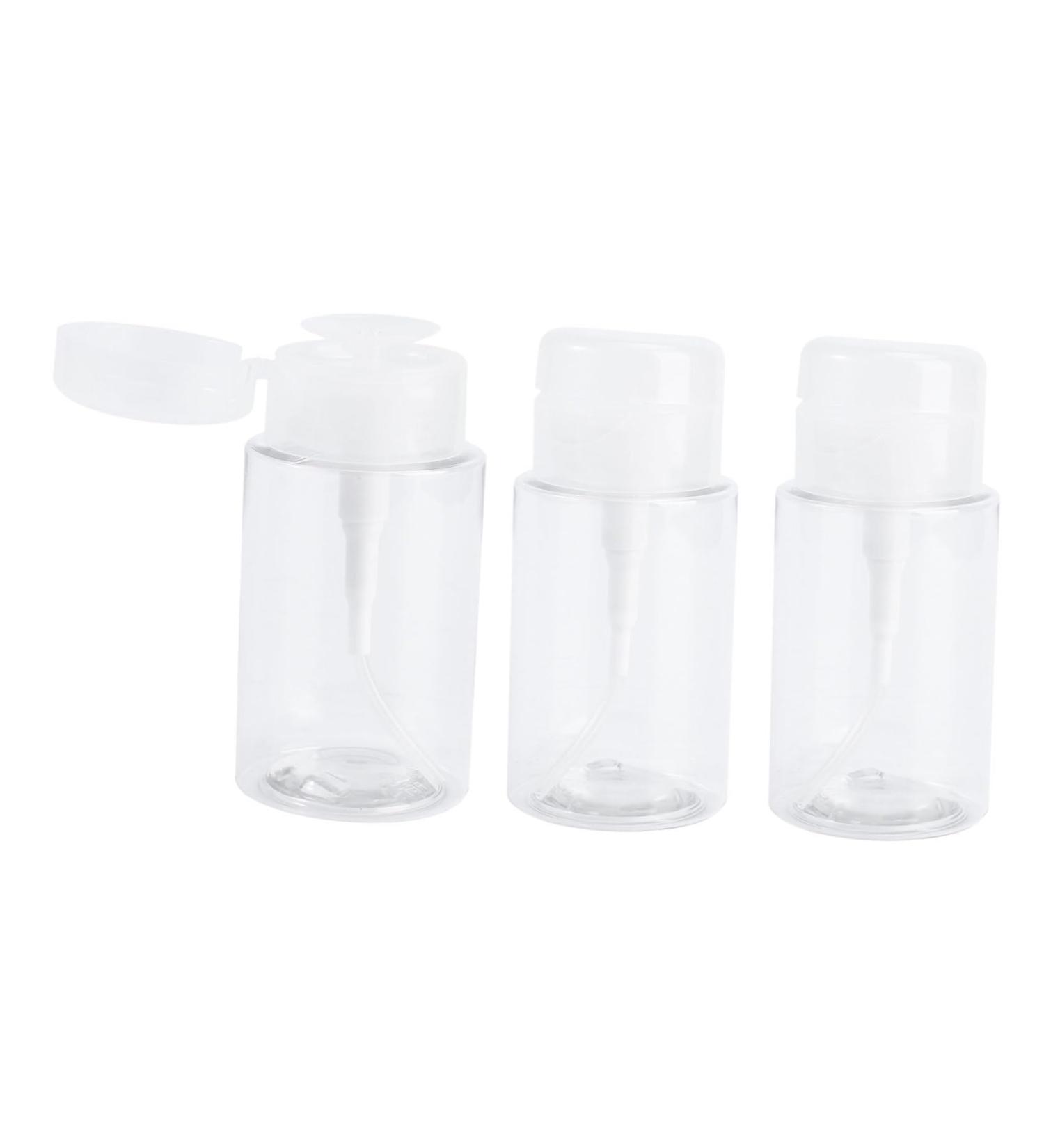  Beatifufu Travel Makeup Remover Bottle Set 3 Pump Bottles 160ml Capacity Leakproof and Easy to Use - Buy Online on GoSupps.com