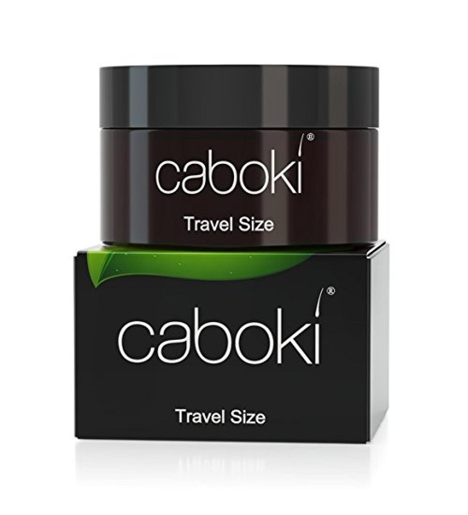Caboki Hair Concealer Travel Size Black - All-Natural Hair Building Fibers - Buy Online on GoSupps.com