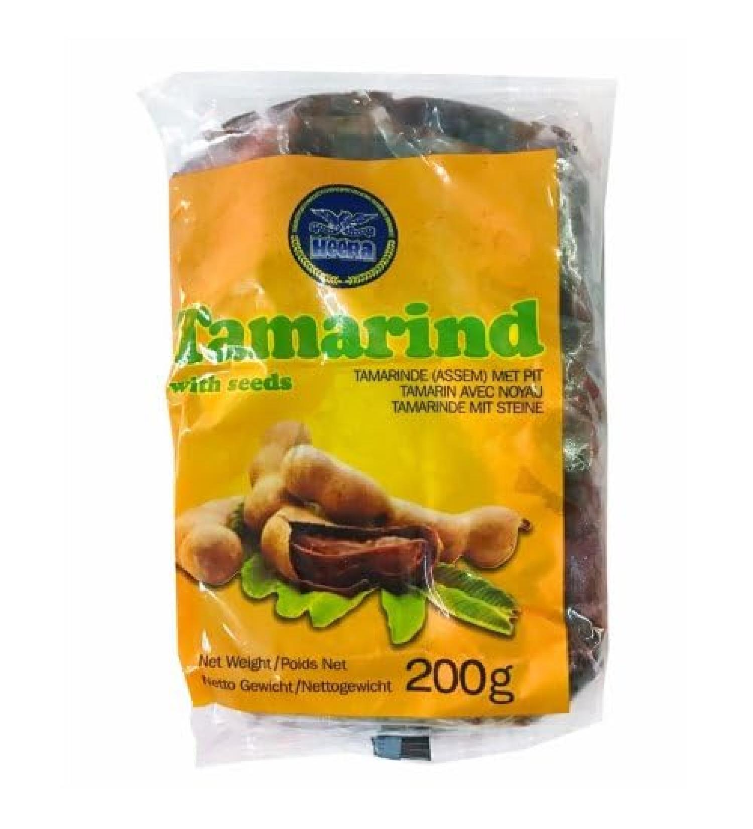 Seelans Superstore Heera | Tamarind with Seeds | 200g (Pack of 2) | Tamarind | Indian Origin - Buy Online on GoSupps.com
