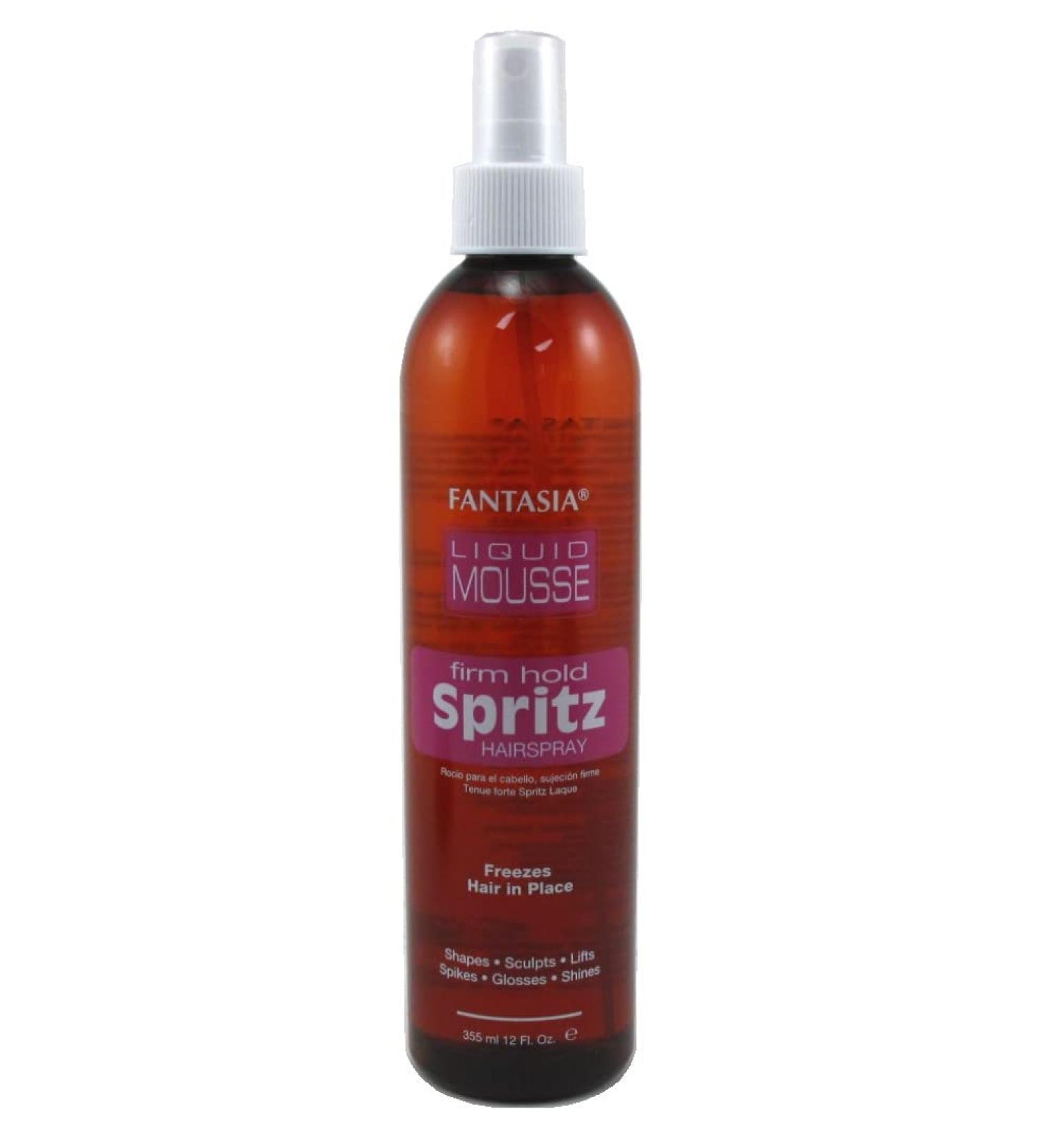 Fantasia Spritz Liquid Mousse 12oz Pump (Firm) 2 Pack - 354ml x 2 - Buy Online on GoSupps.com