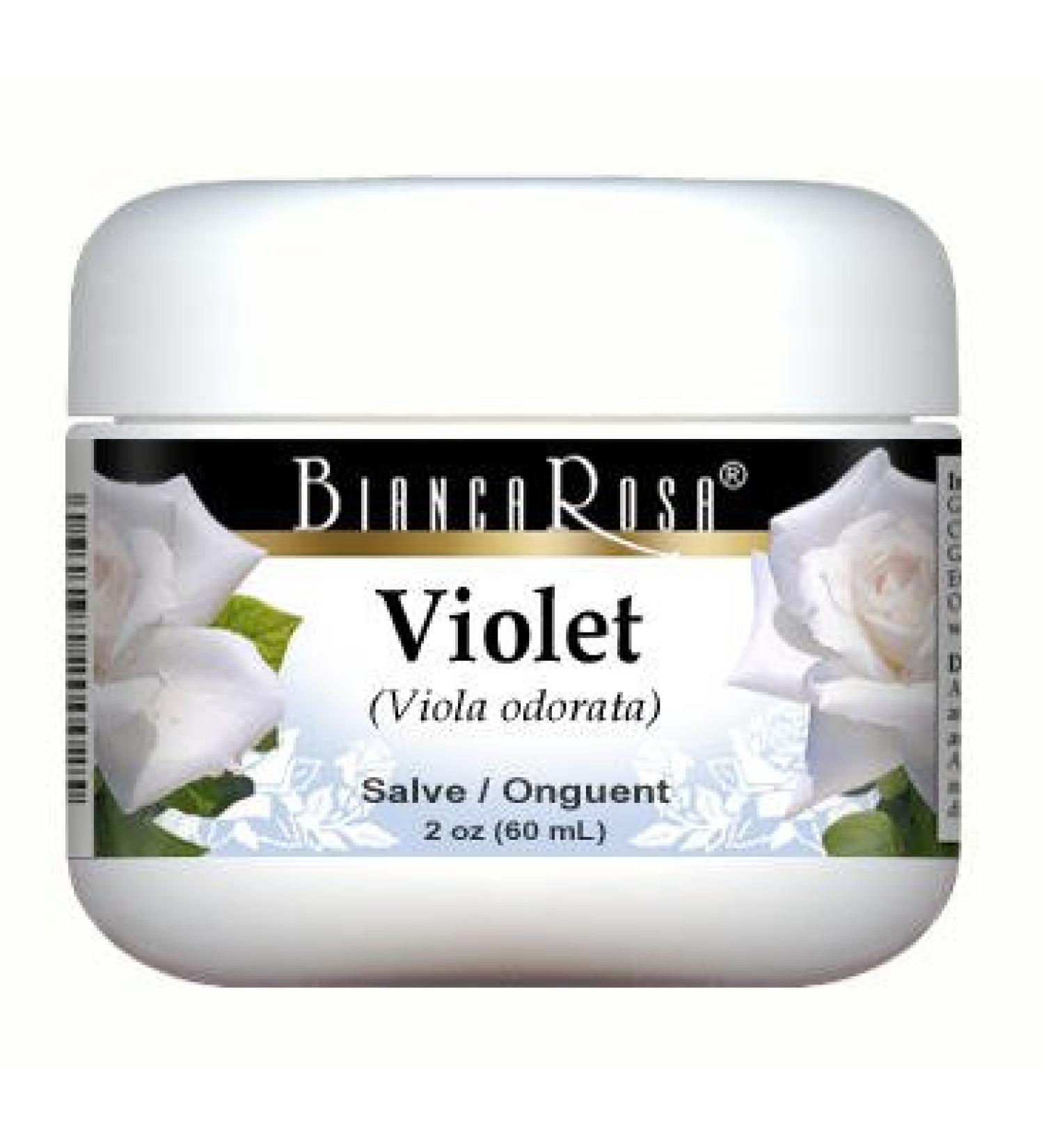 Bianca Rosa Violet Salve Ointment (2 oz) | 100% Natural Formula | Fast-Acting Relief | ZIN 428621 - Buy Online on GoSupps.com