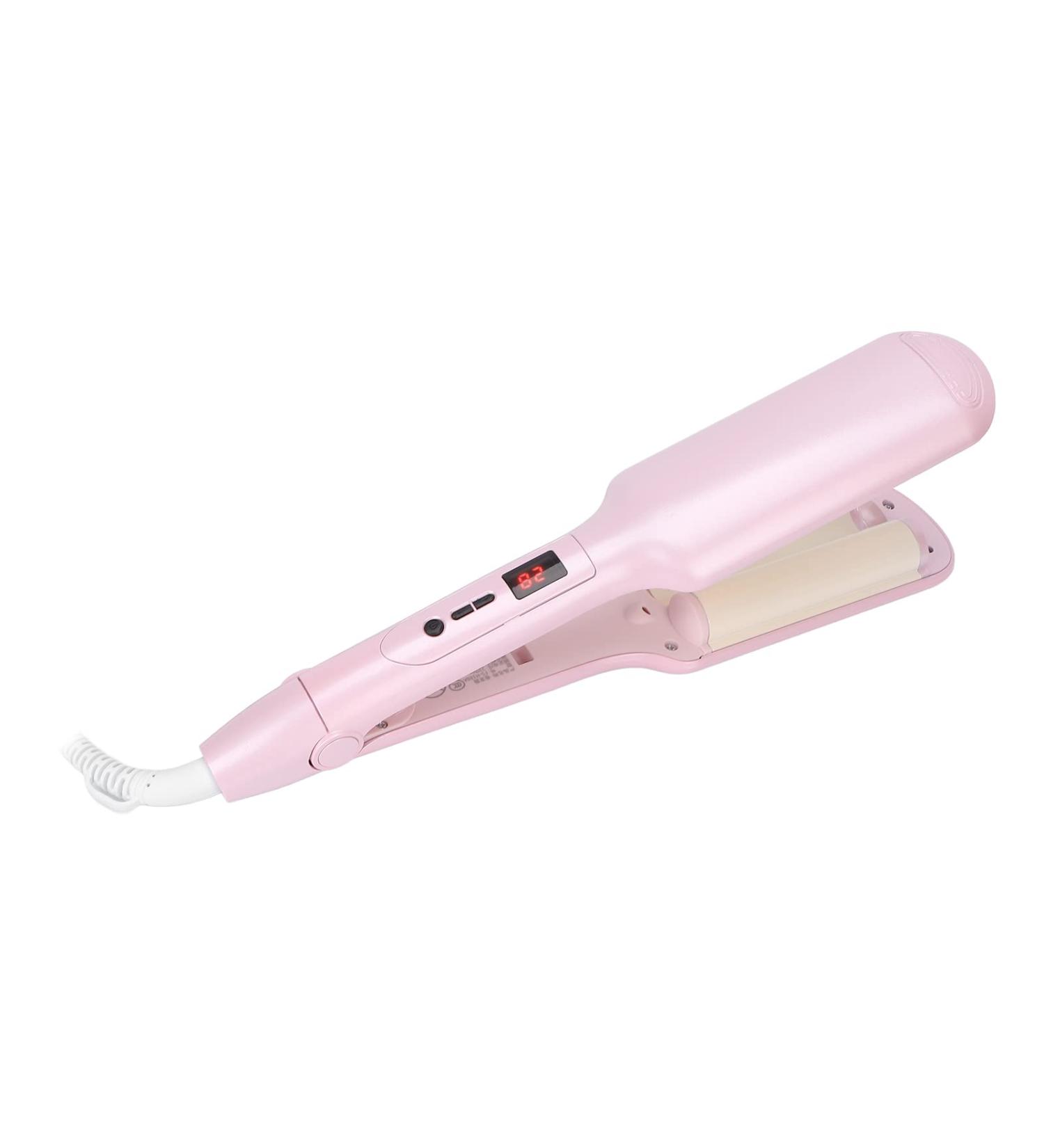 2 Barrel Hair Waver Temperature Adjustable Easy To Use Waver Curling Wand Does Not Hurt Hair Small Roll Hair Curler for All Hair Types for Short Hair for Home (US Plug 110V) - Buy Online on GoSupps.com