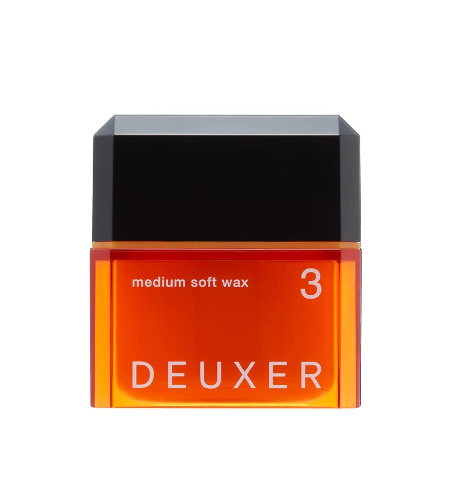 Buy Number Three DEUXER Wax 3 (Medium Soft Wax) 80g - Premium Japanese Hair Wax for All Hairstyles - International Shipping Available - Buy Online on GoSupps.com