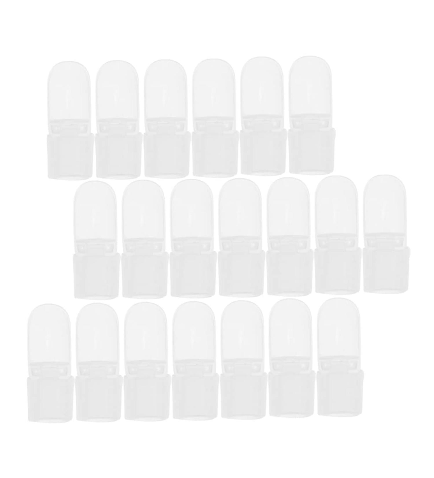 Healeved 60 Pcs Nail Case Nail Polish Cover Nail Varnish Protector Nail Gel Polish Nail Art Tools Nail Salon Supplies Nail Protector Manicure Protection Nail Polish Protections Manicure Set 4x2cmx2pcs Whitex2pcs - Buy Online on GoSupps.com