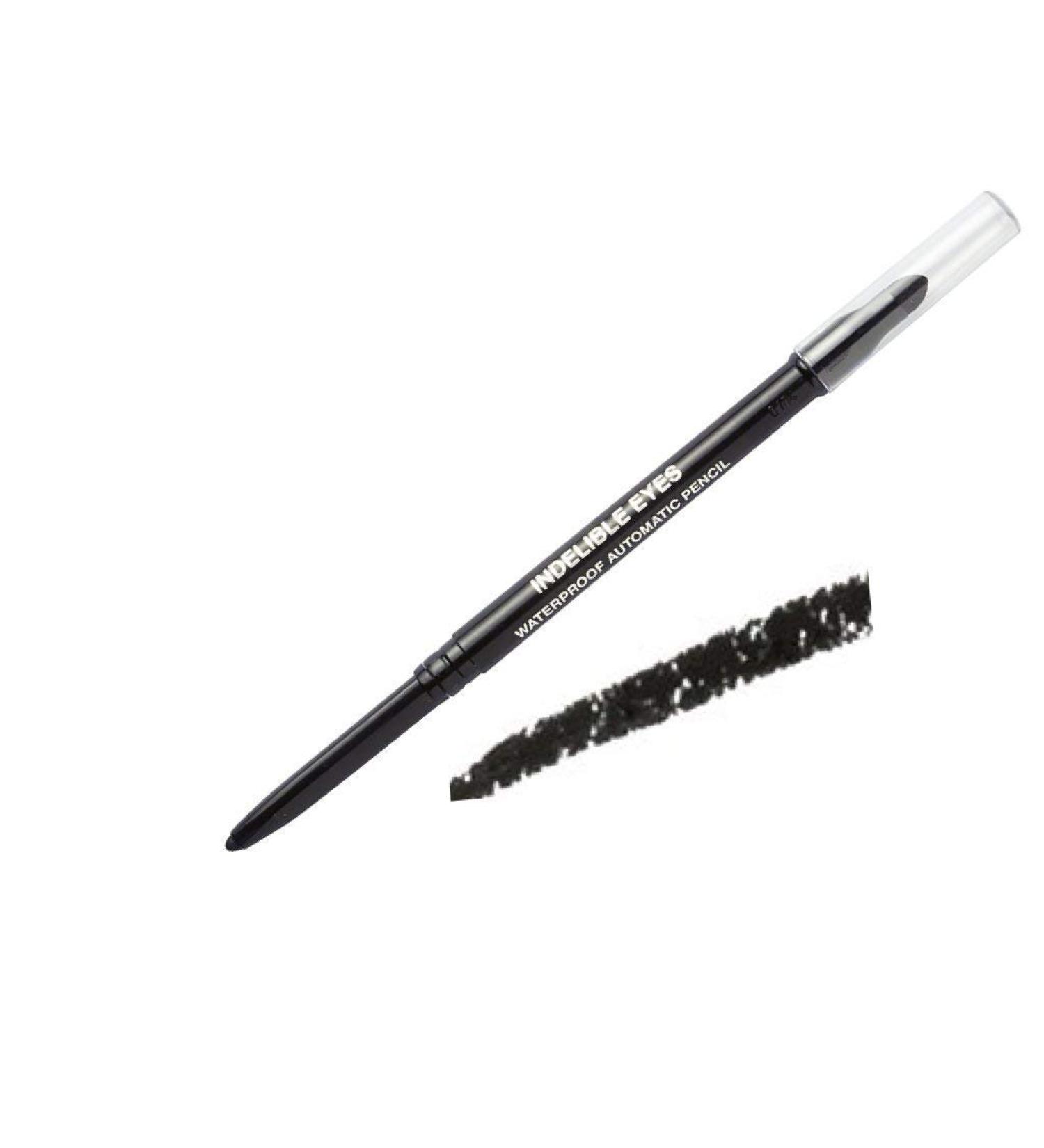Jolie Cosmetics Indelible Eyes Waterproof Automatic Pencil Eye Liner (Pitch Black)