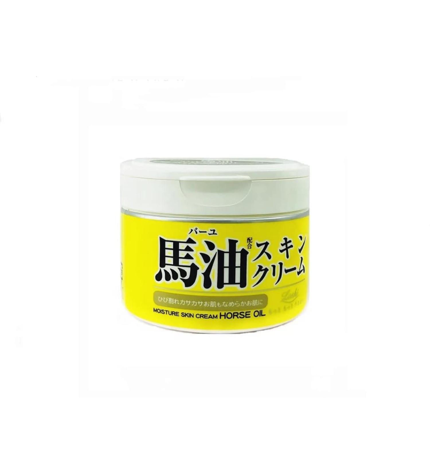 Buy Authentic Japanese Horse Oil Moisturizing Cream (220g) - Nourish & Hydrate Your Skin - Buy Online on GoSupps.com