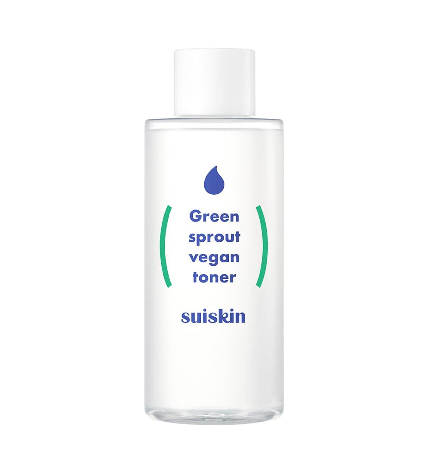 SUISKIN Green Sprout Toner - Hydrating Daily Facial Toner for Dry Skin | Fragrance & Cruelty-Free - International Shipping Available - Buy Online on GoSupps.com