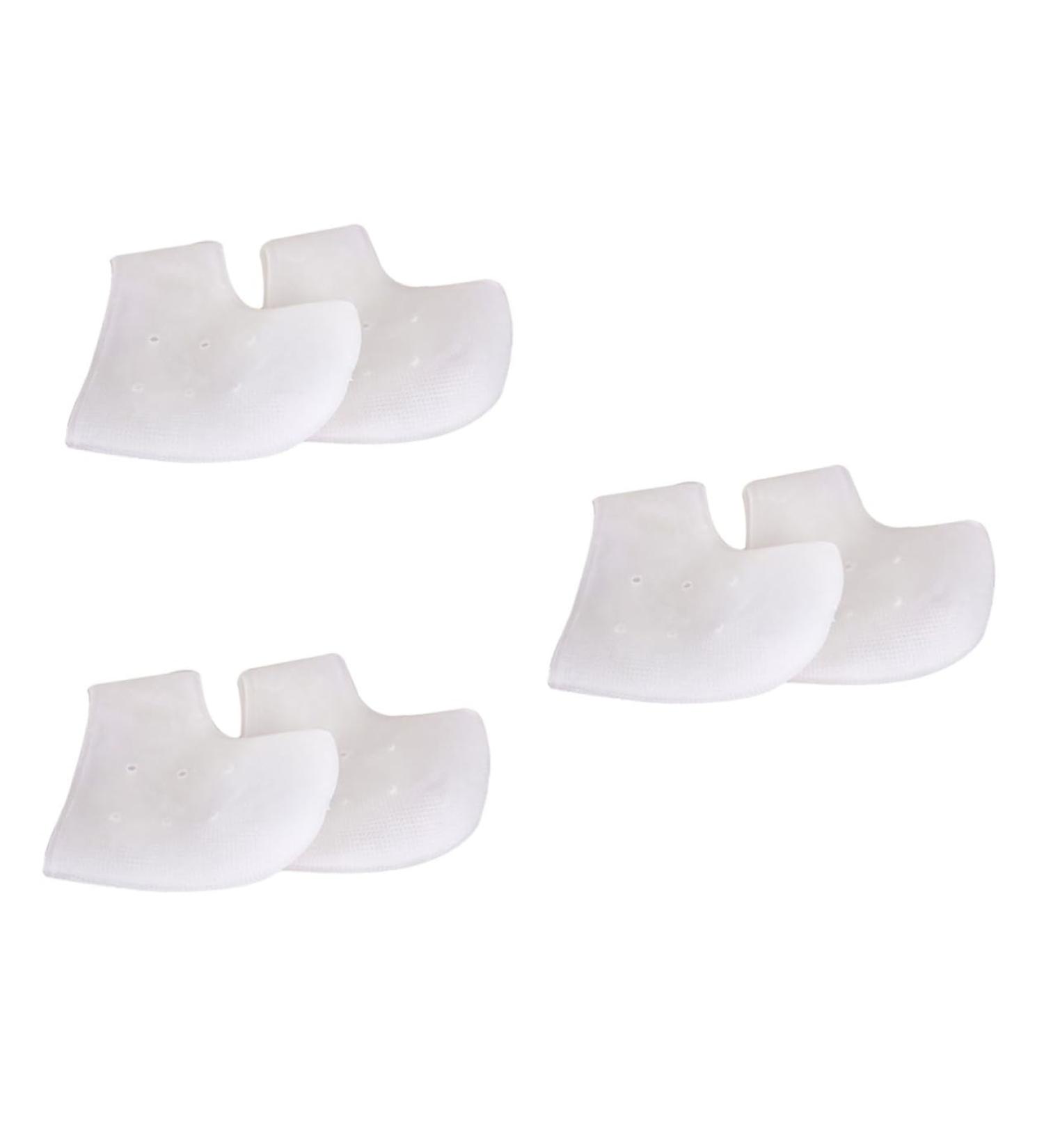 Beaupretty 3 Pairs Mini Spray Bottle Holder Shoe Filler Insoles for Plantar Insoles Small Soap Colorful Hair Chain Sticky Nail Tabs Silicone Gel Sleeve Shoe Insoles White Heel Sock - Buy Online on GoSupps.com