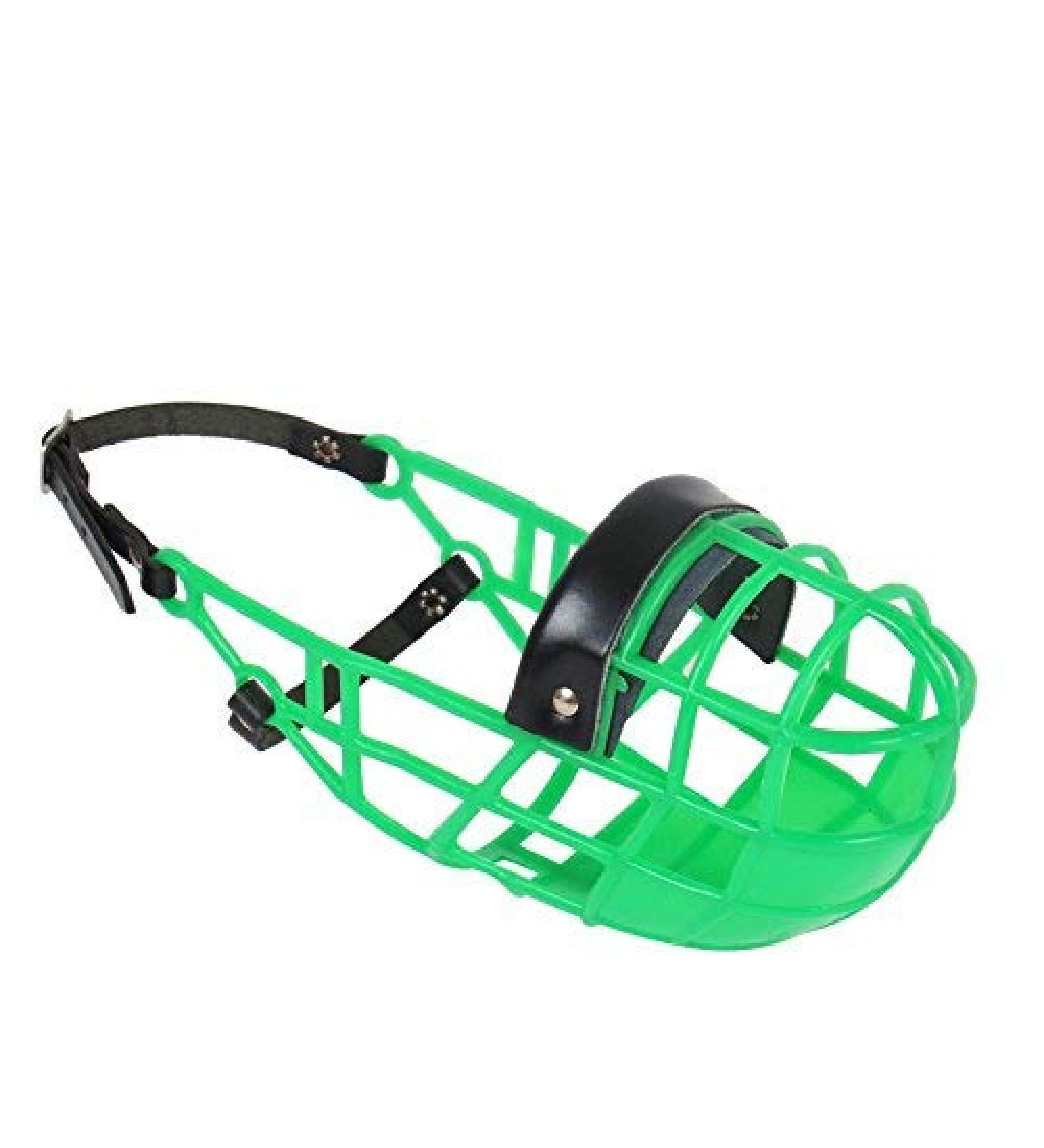 Don Pare Muzzle Model 101 - Light Green | Ideal for Dogs in Kennels Racing & Safety | Amathings - Buy Online on GoSupps.com