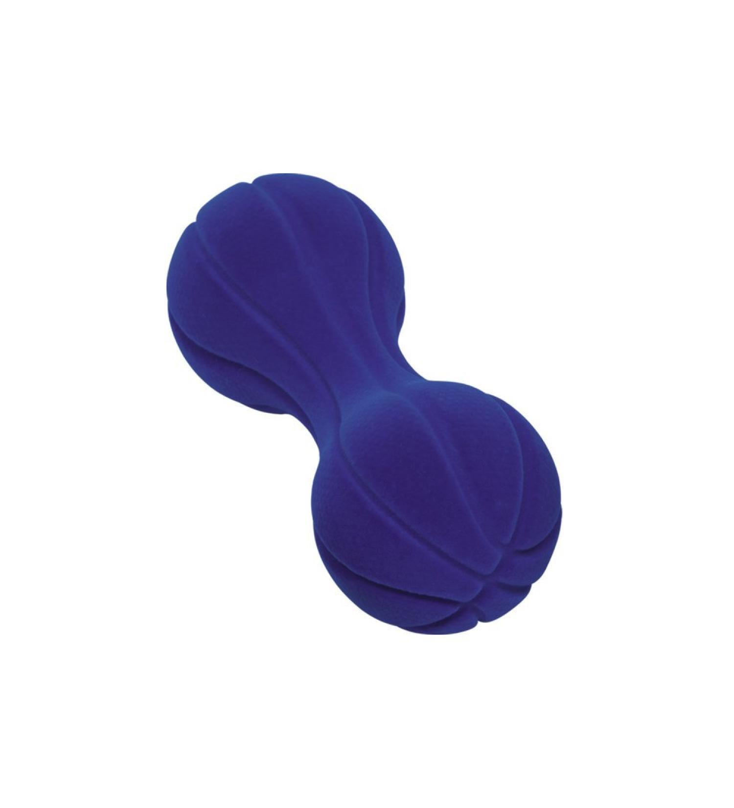 Nobby TPR dumbbell flocking blue 15.0 cm 1 piece