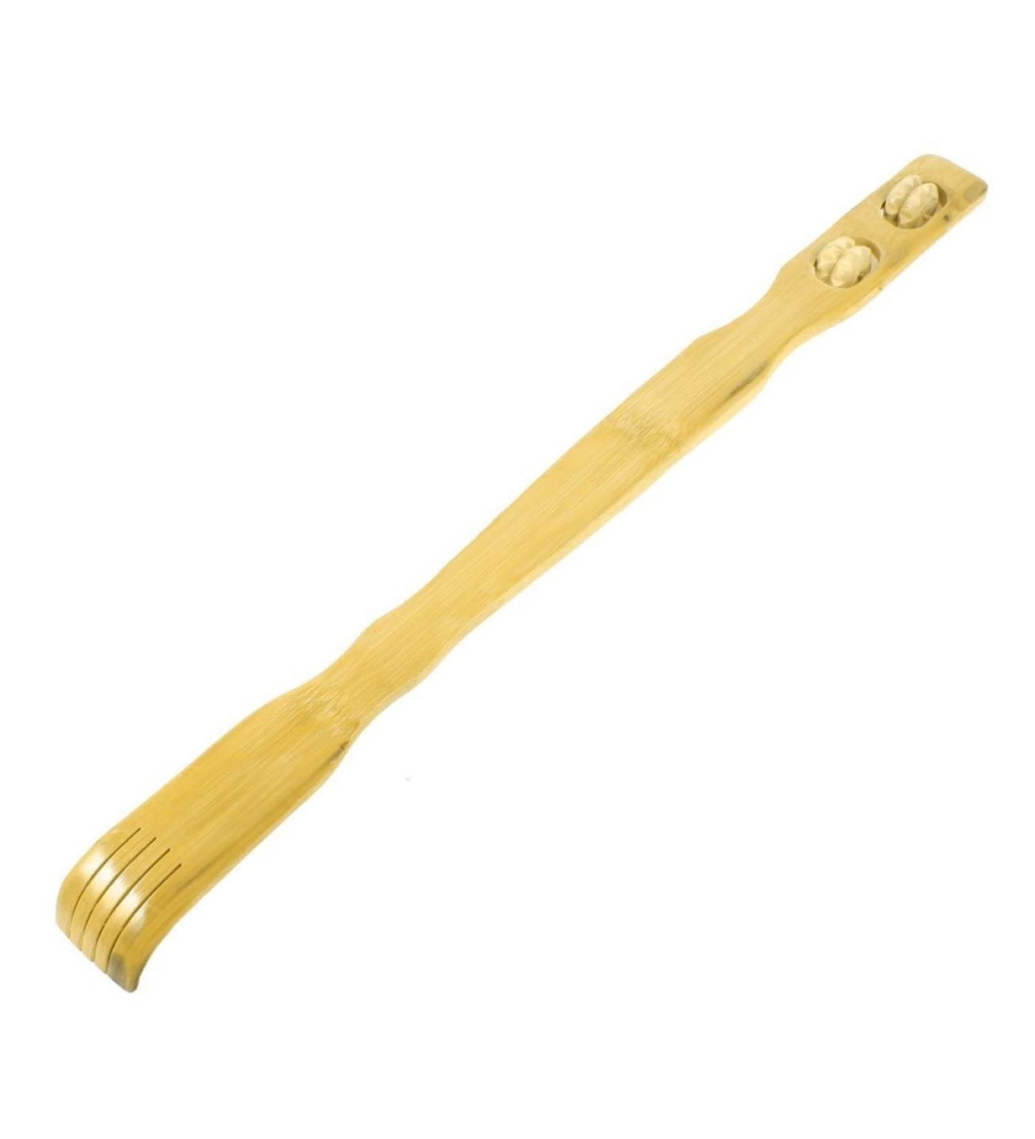 Premium Bamboo Back Scratcher & Massager for Women - Strong Wooden Relaxation Therapy Tool - Buy Online on GoSupps.com