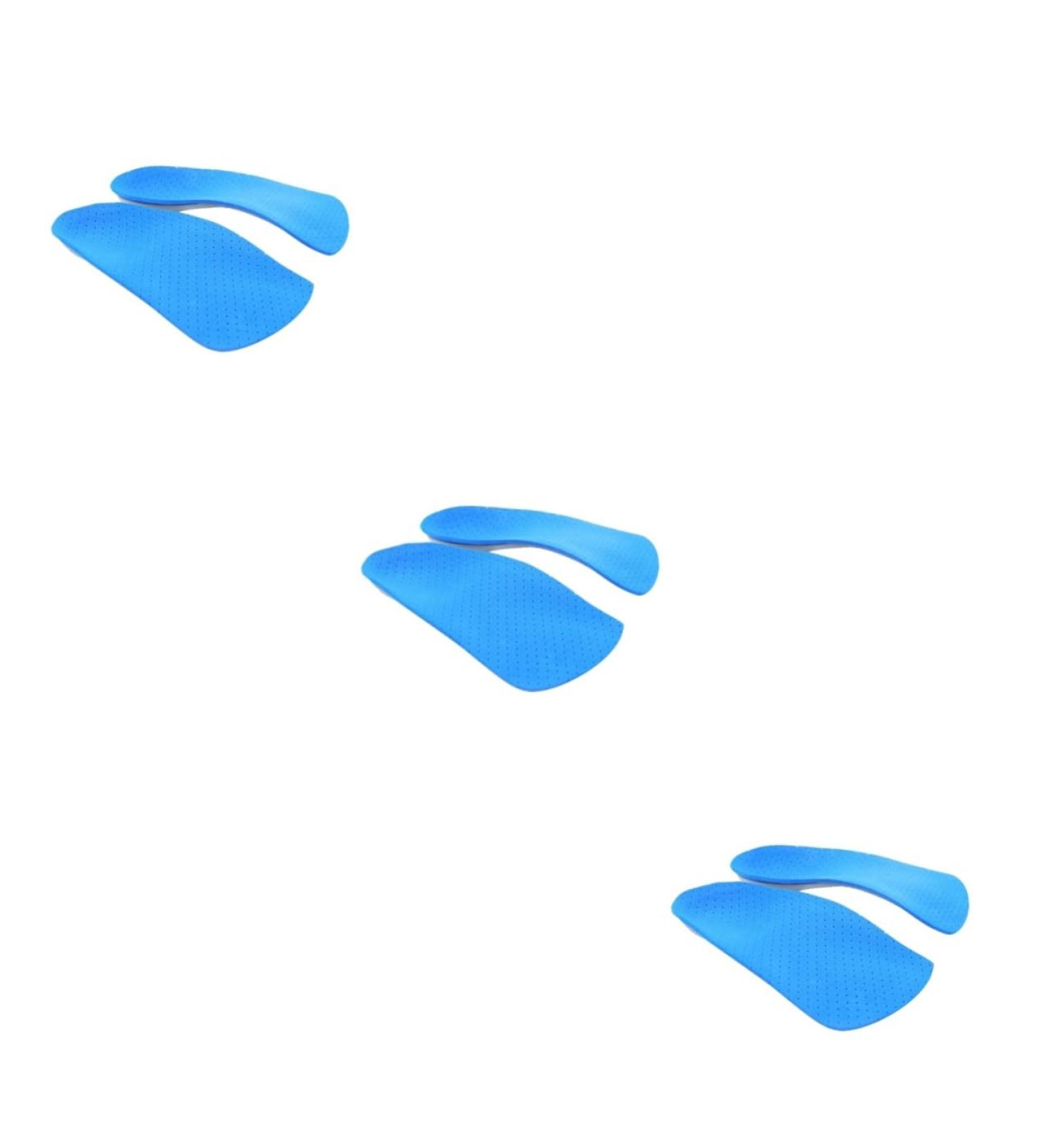 FOMIYES Flat Foot Insoles - 3 Pairs Arch Support Shoe Inserts for Men & Women | Non-Slip Sports Insoles for Flatfoot Comfort - Buy Online on GoSupps.com