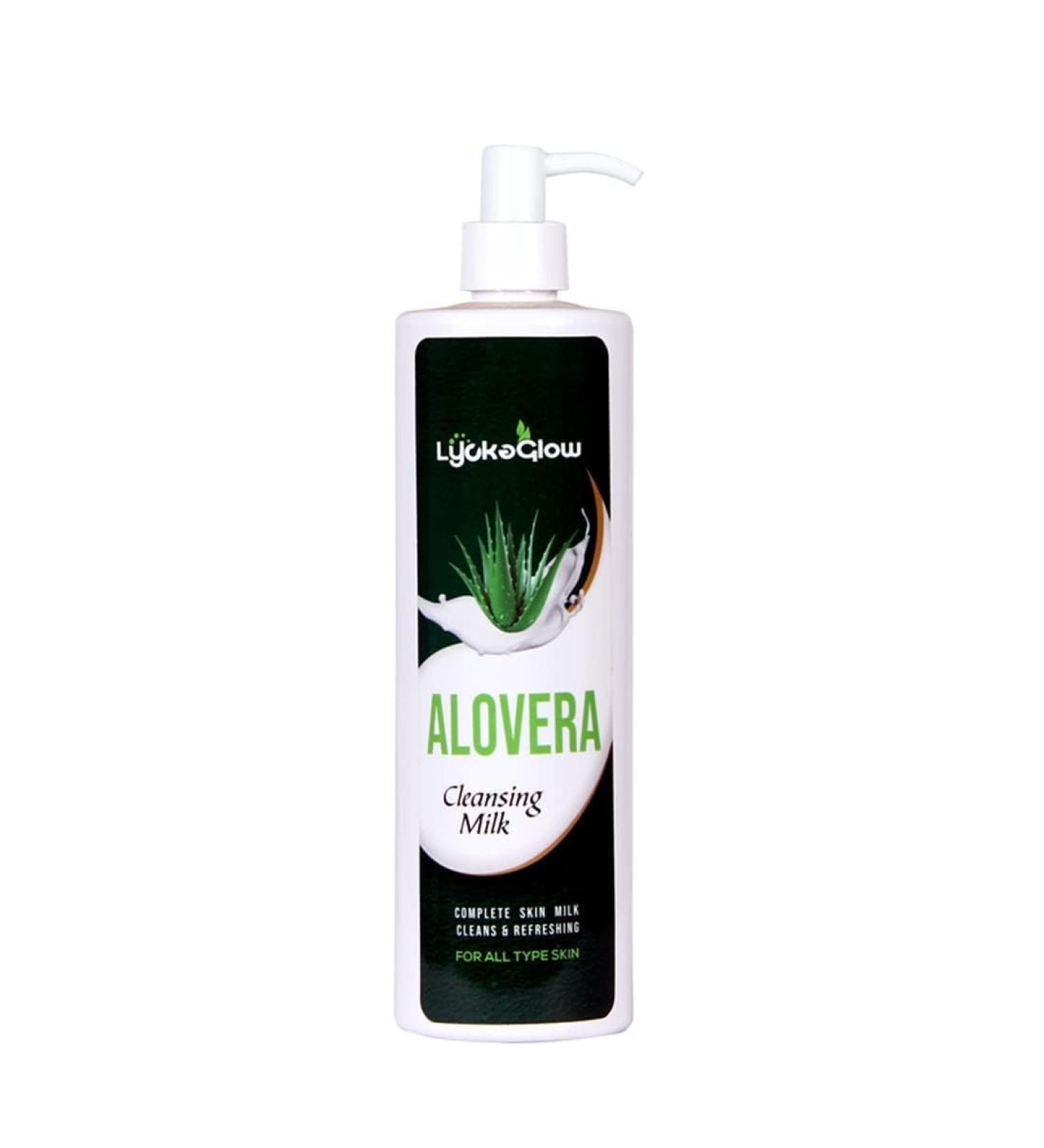 Aloever a Cleansing Milk For Daily Use - All Types Skin (475 ml) - Buy Online on GoSupps.com