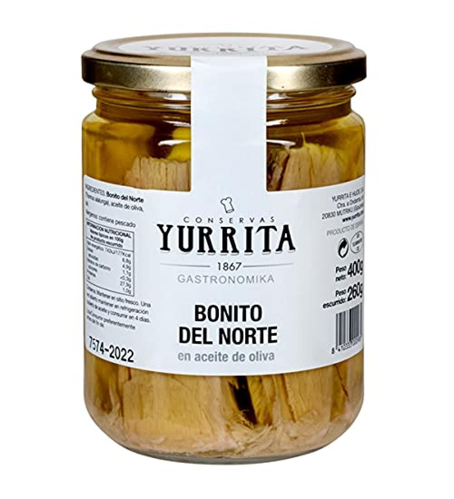 Yurrita white tuna marinated in olive oil from Spain 400 g