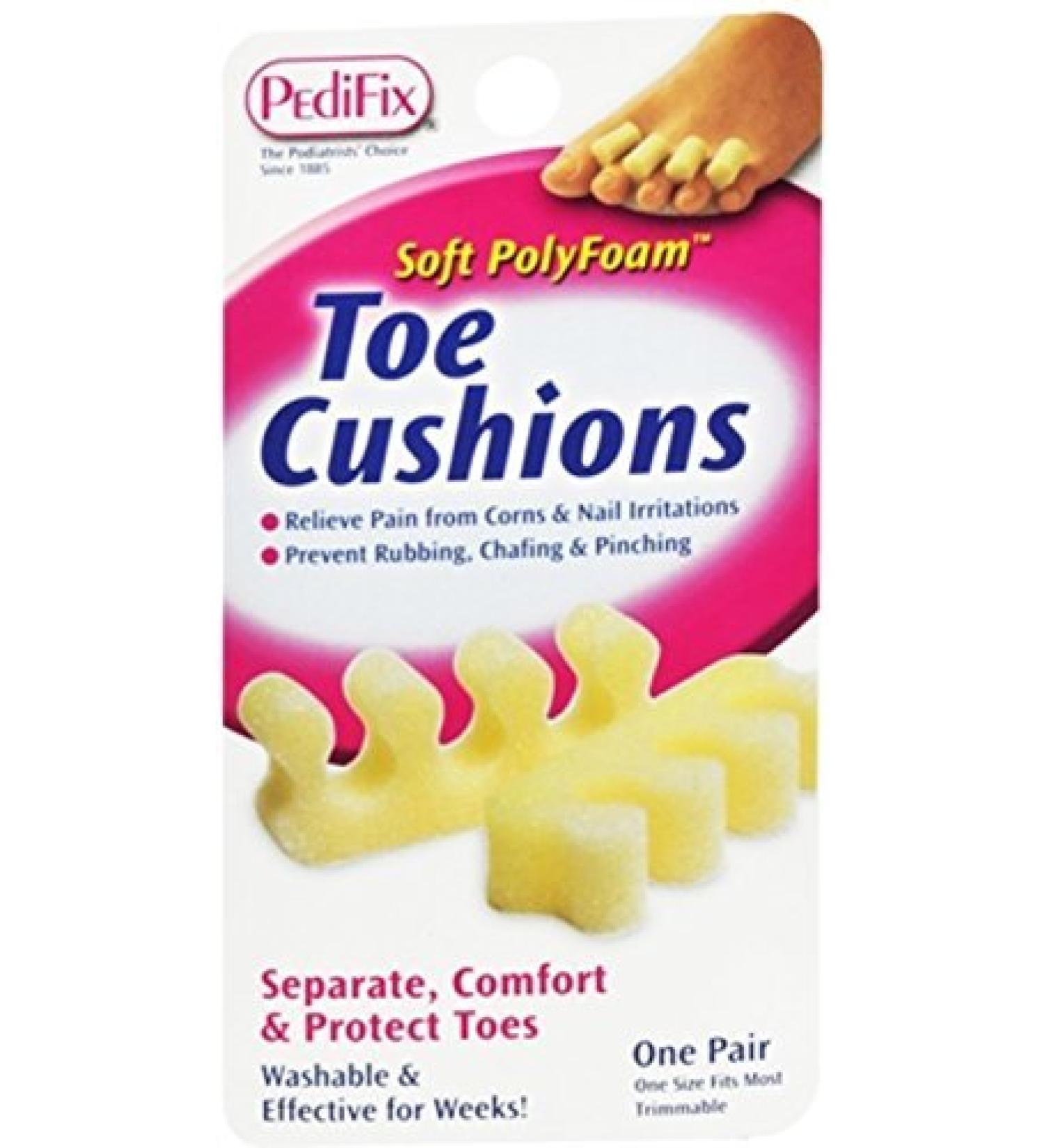 PediFix Toe Cushions One Size Fits Most 2 Each (Pack of 2)