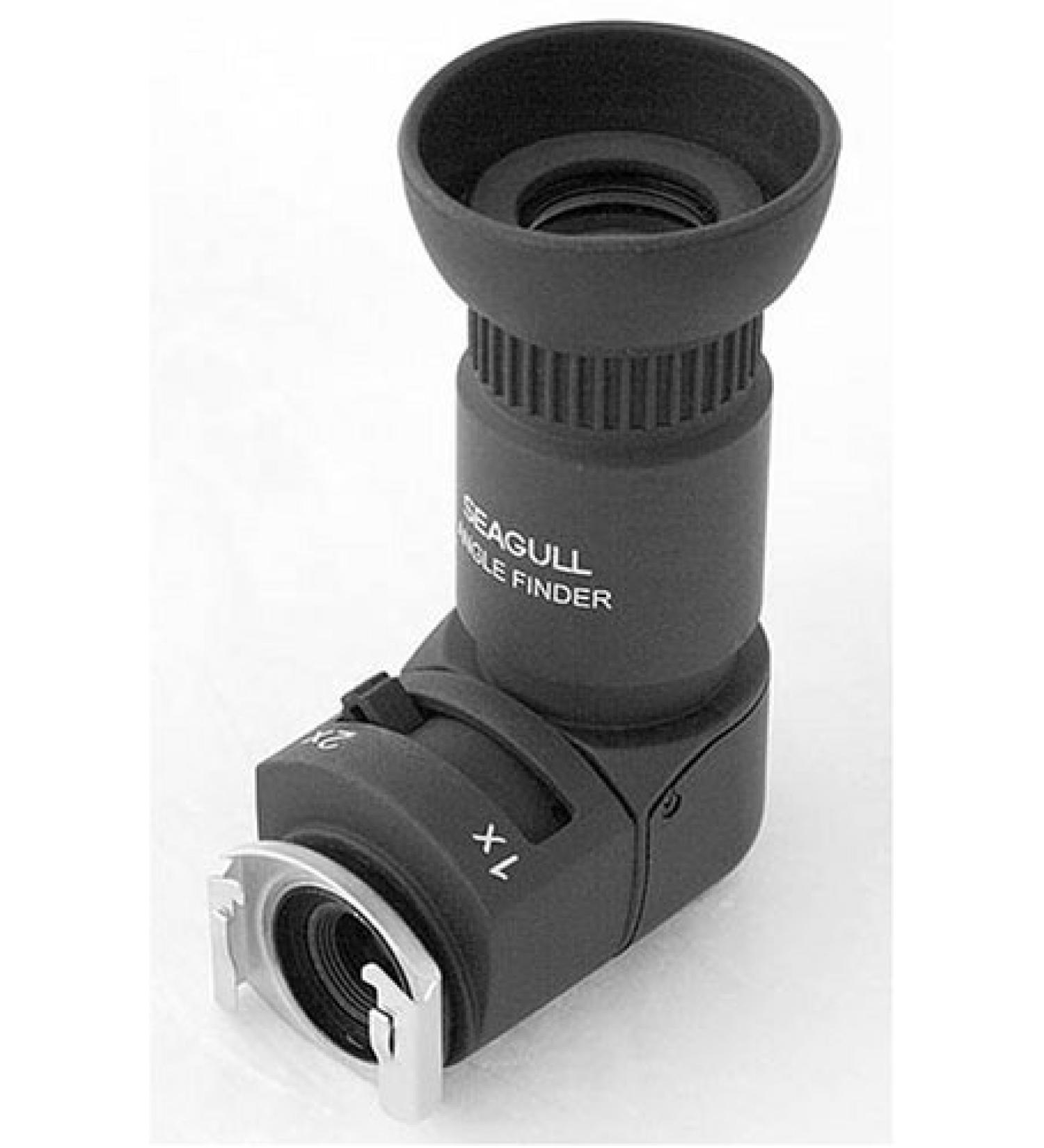 Seagull 1x-2x Right Angle Finder for Canon, Nikon, Pentax, Minolta, Fuji, Olympus and Leica SLR Cameras