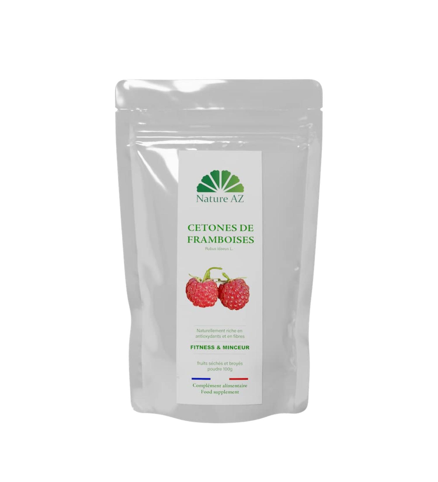 Raspberry Ketones Powder | 100g Bag | Metabolism Booster | Made in Occitania - Buy Online on GoSupps.com