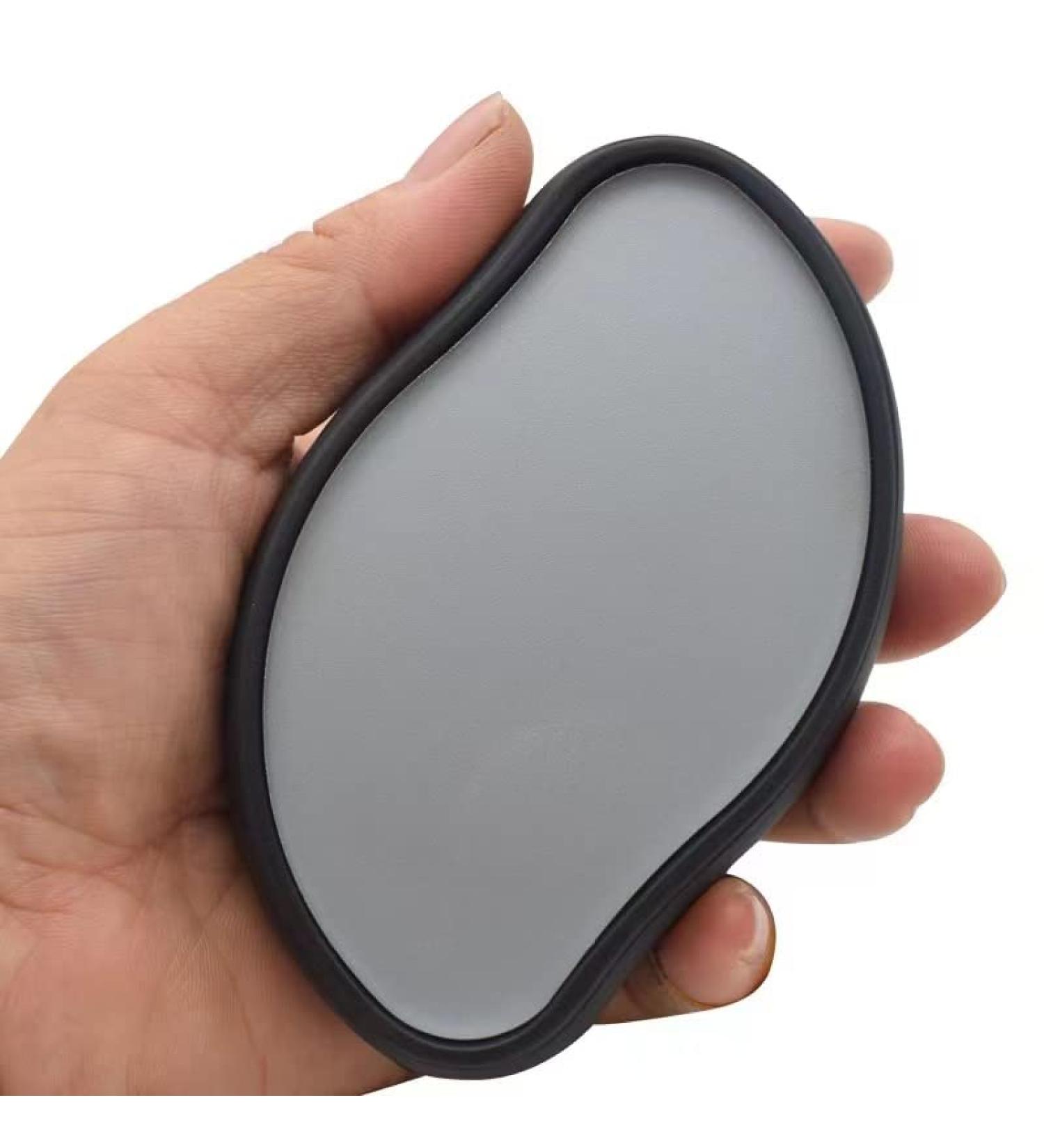 Painless Hair Removal Tool - Easy Crystal Eraser for Face Legs & Arms (Black) | International Shipping Available - Buy Online on GoSupps.com