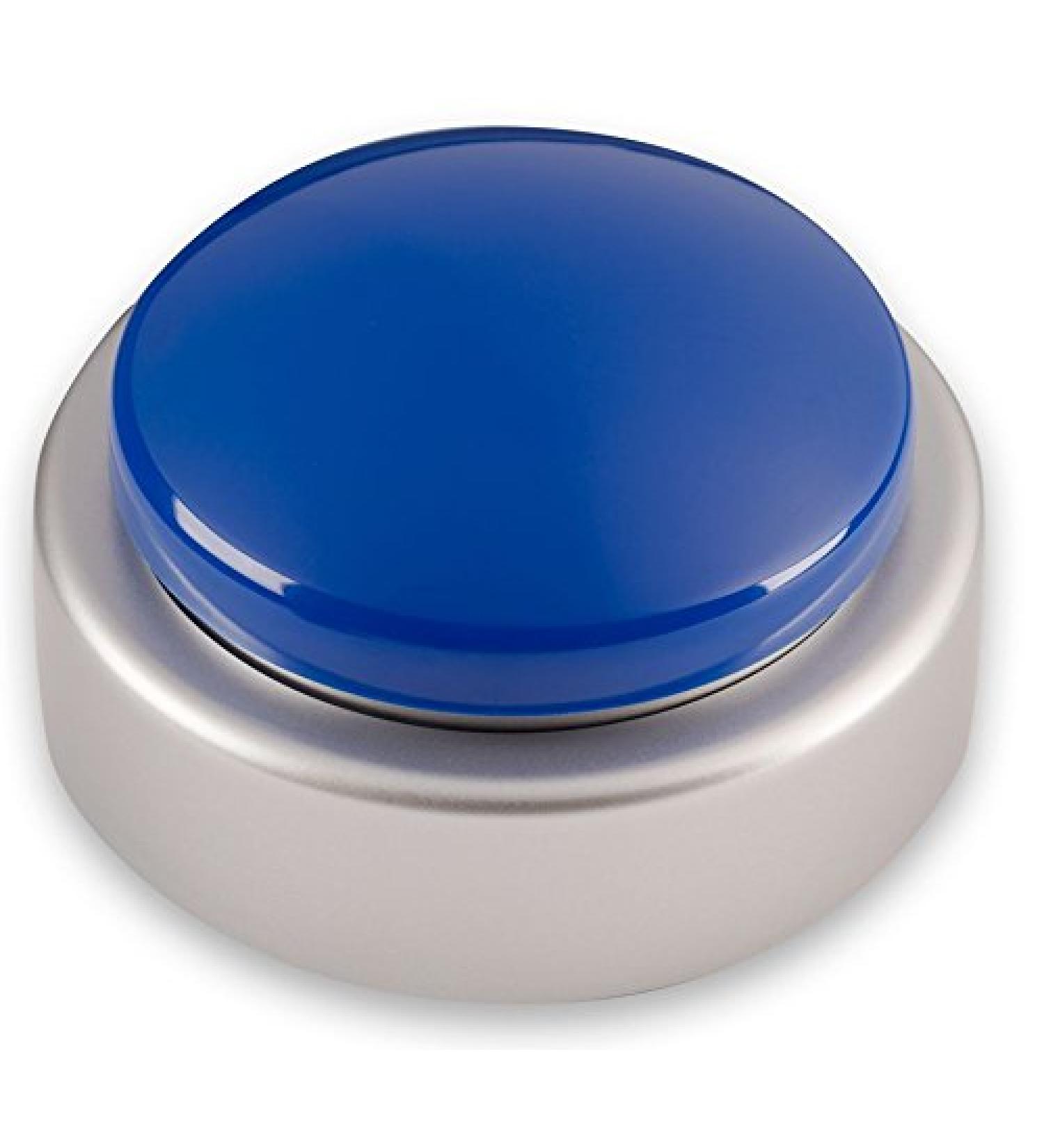 Extra Large Talking Button Clock for Blind, Elderly and Visually Impaired - Blue - Buy Online on GoSupps.com
