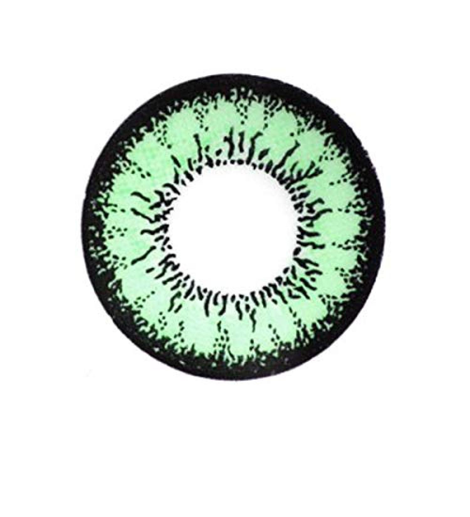 Buy Matlens Geo Magic Color Contact Lenses - CM-833 Green | Angel Circle Lenses with Container & Care Solution | International Shipping Available - Buy Online on GoSupps.com