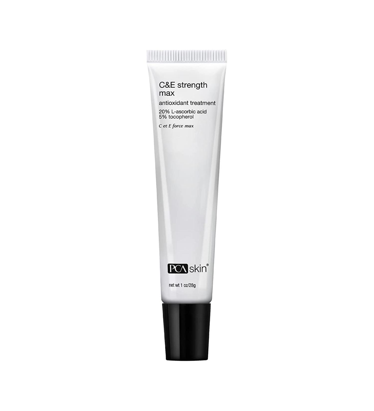 PCA Skin C&E Strength Max Antioxidant Corrective Cream - 1 Fl Oz - Anti-Aging Serum with Vitamin C & E for Brightening & Wrinkle Reduction - Buy Online on GoSupps.com
