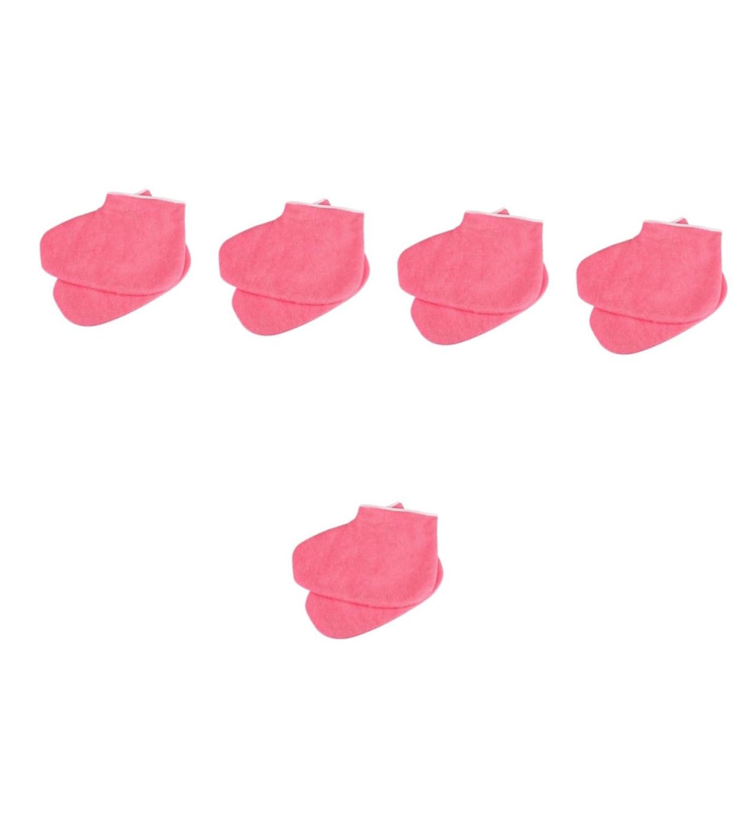 FRCOLOR 5 Pairs Paraffin Wax Foot Cover Foot Paraffin Wax Paraffin Foort Cover Foot Moisturizing Cover Wax Bath Liners Paraffin Foot Cover Paraffin Foot Cover Gloves Red Care - Buy Online on GoSupps.com