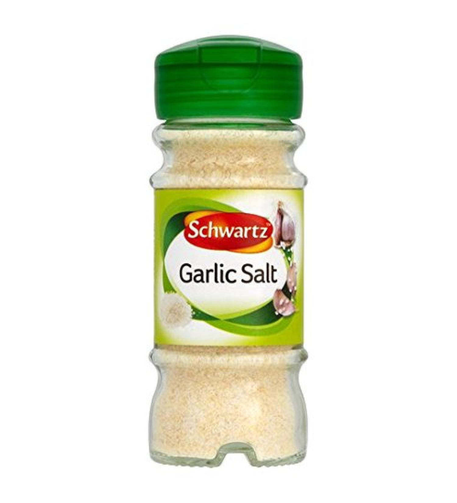 Schwartz Schwartz Garlic Salt Jar 73g