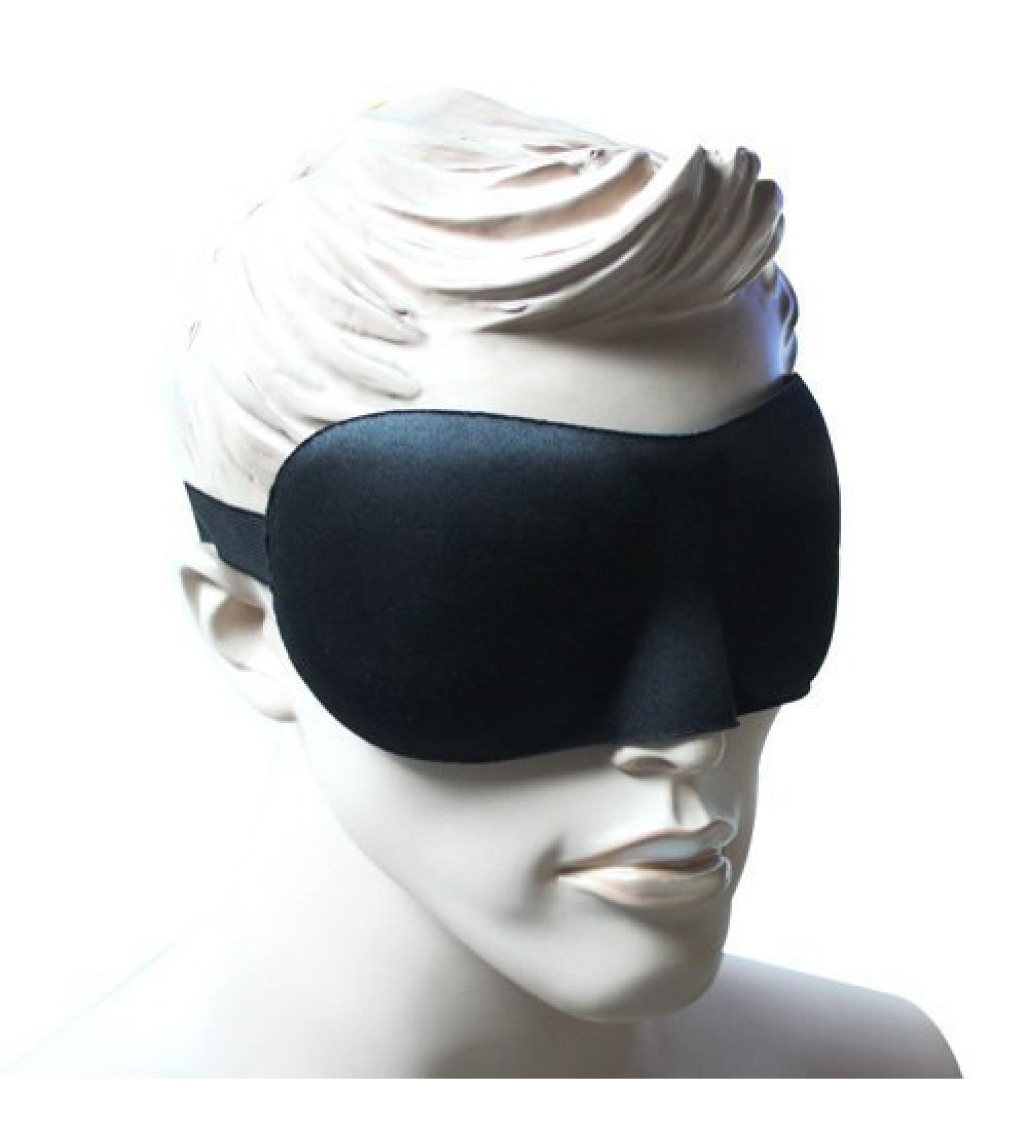 Al Soft Travel Sleep Rest 3D Eye Shade Sleeping Mask Cover Blinder Aid Eyemask (Black) - Buy Online on GoSupps.com