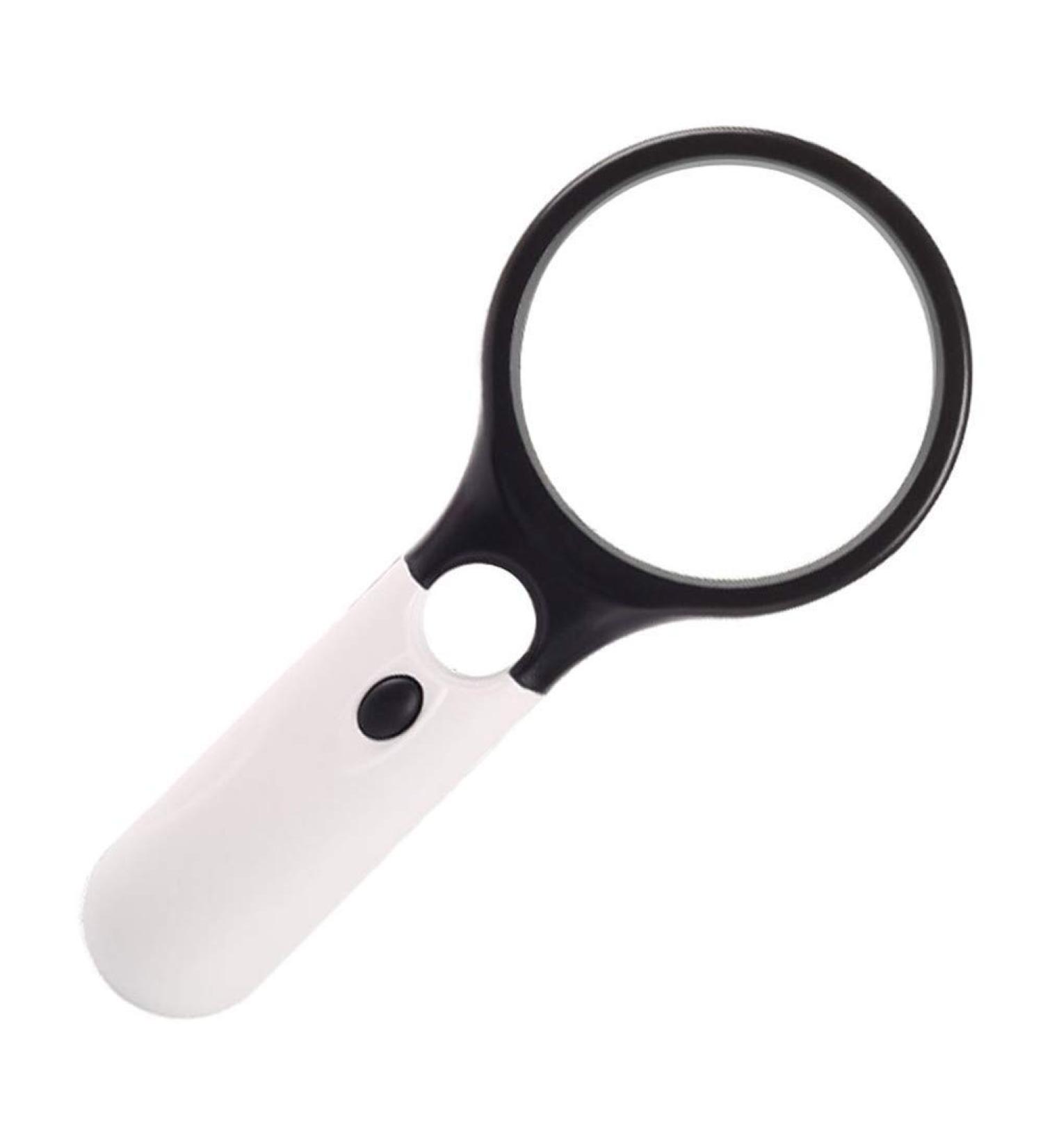 LED Handheld Magnifying Glass with Light High Power Magnifying Glass with Light Distortion-Free Illuminated Magnifier for Reading Sewing Crafts Handcraft Hobby New Plastic Lens Made in China - Buy Online on GoSupps.com