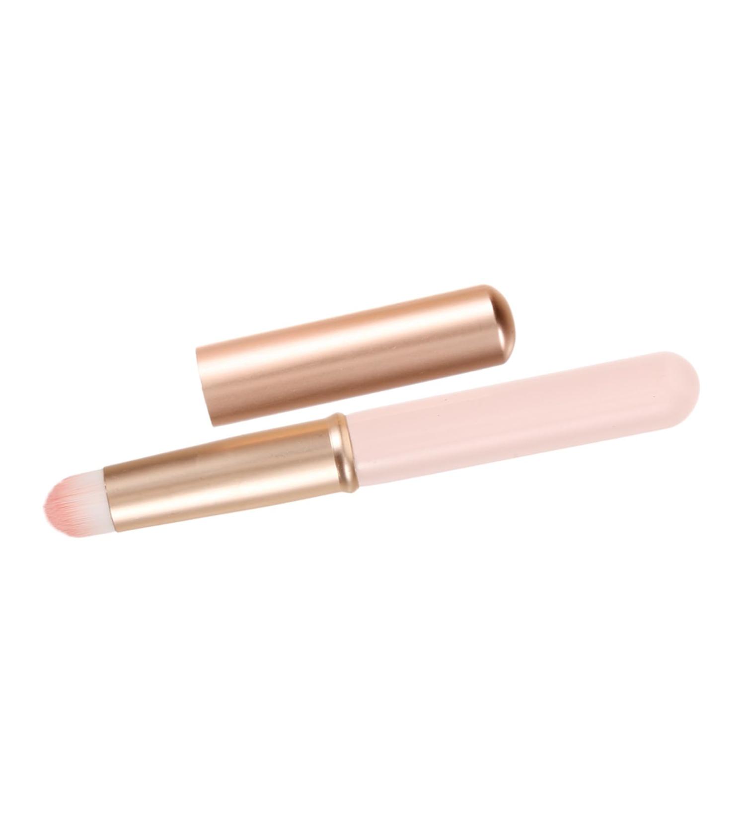 Buy Portable Lip Blending Brush - Perfect for Lip Gloss & Makeup | Aluminum Tube Lip Applicator - Buy Online on GoSupps.com