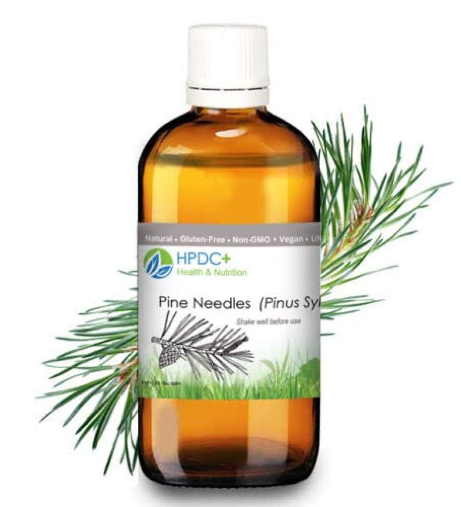 HPDC+ Health & Nutrition Pine Needles Natural Liquid Extract Tincture High in Vitamin C bioflavonoids antioxidants shikimic Acid (30ml / 1.01 fl oz) 1 Fl Oz (Pack of 1) - Buy Online on GoSupps.com