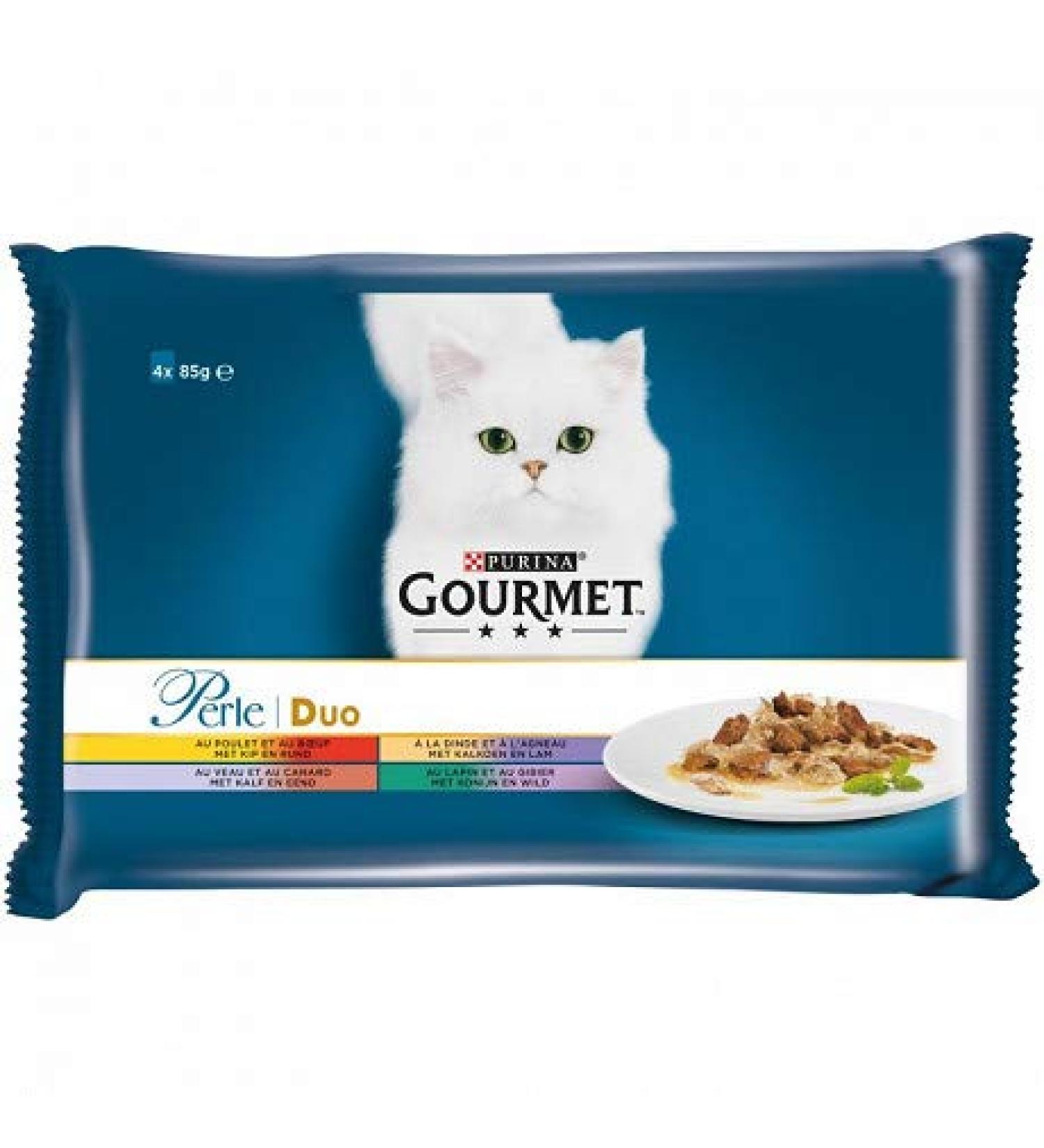 Animals Gourmet - Pearl Meat Duos 340G - Pack of 2